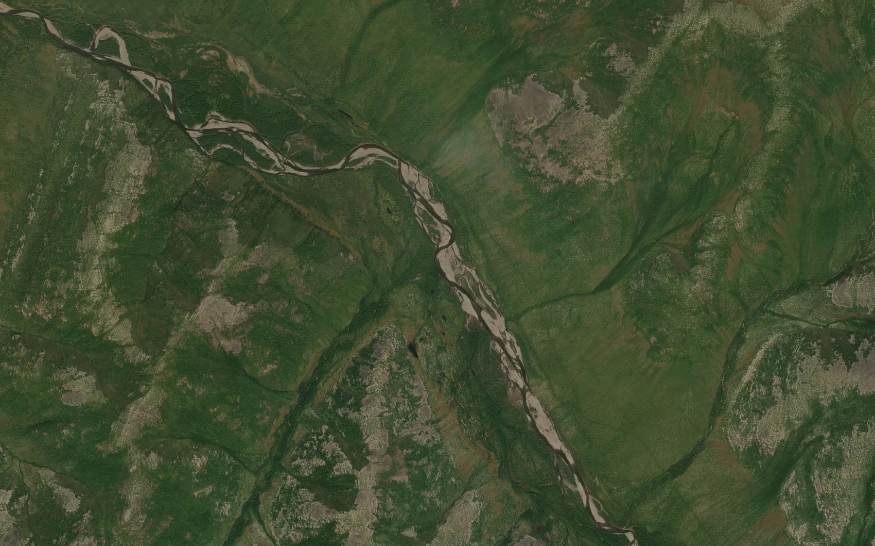 Satellite map of the Labaz