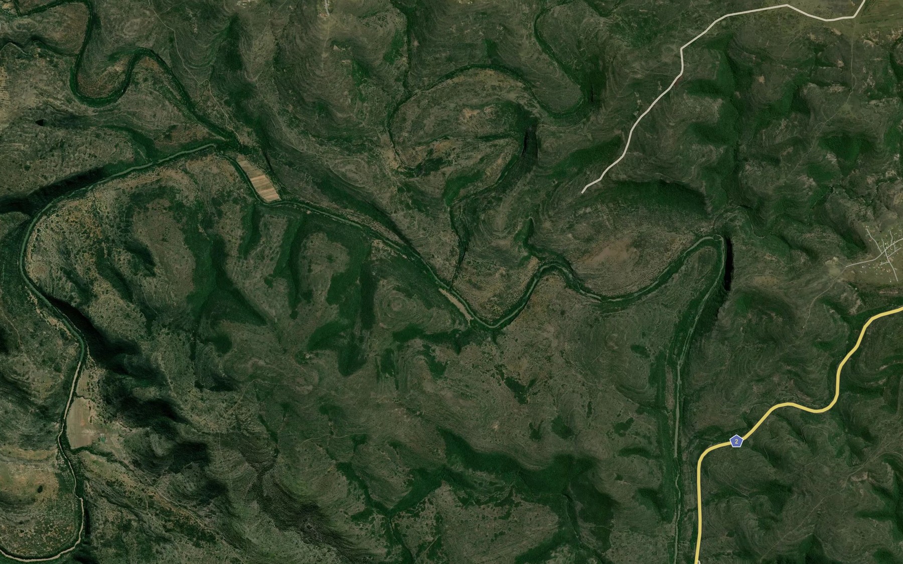 Satellite map of the Mlati