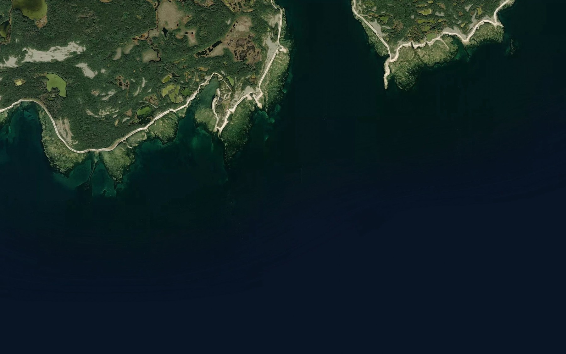 Satellite map of the Baie aux Berneiges