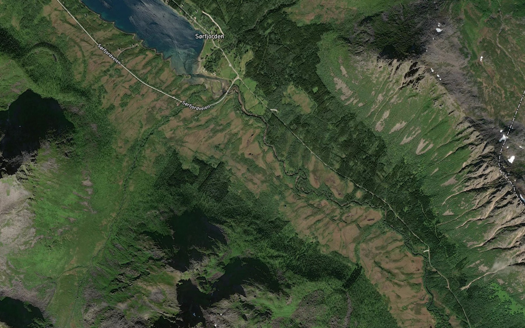 Satellite map of the Kvanntobekken