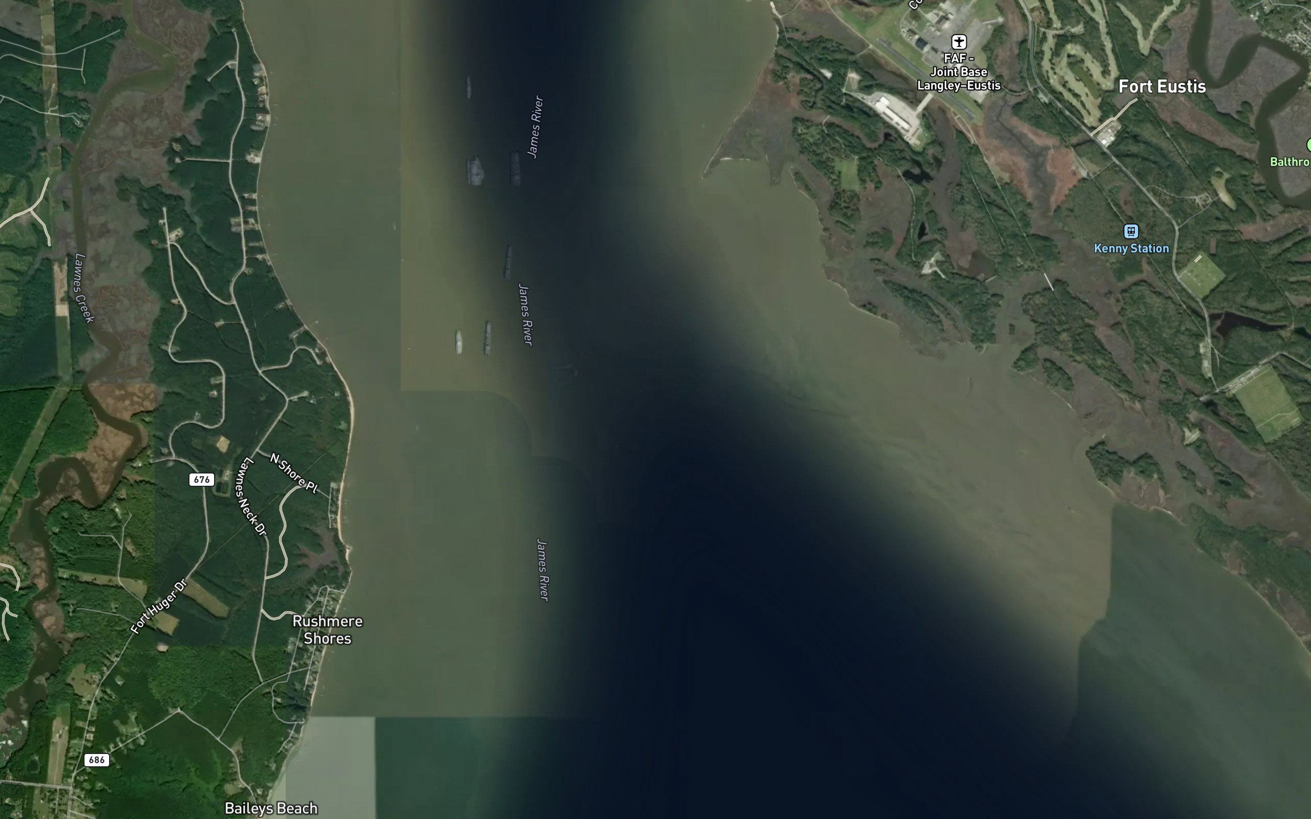 Rock Landing Shoal Channel