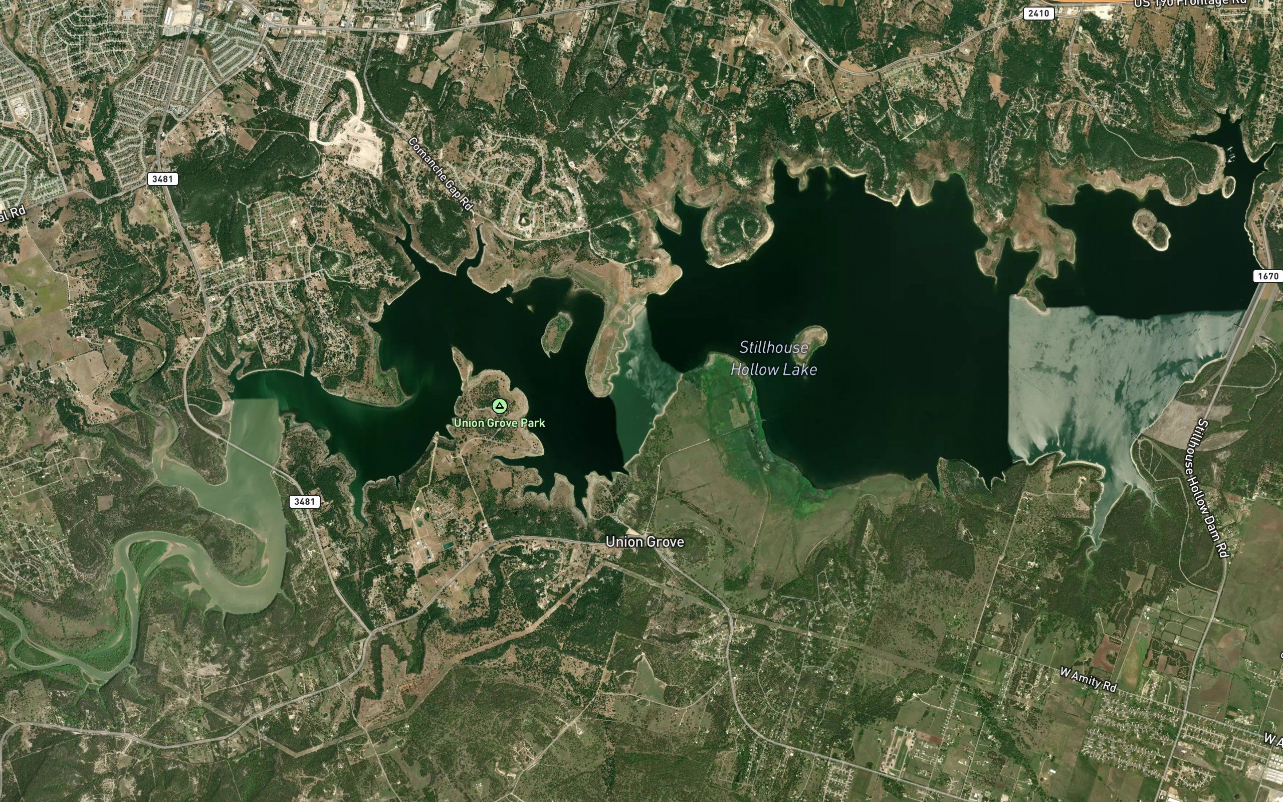 Stillhouse Hollow Lake