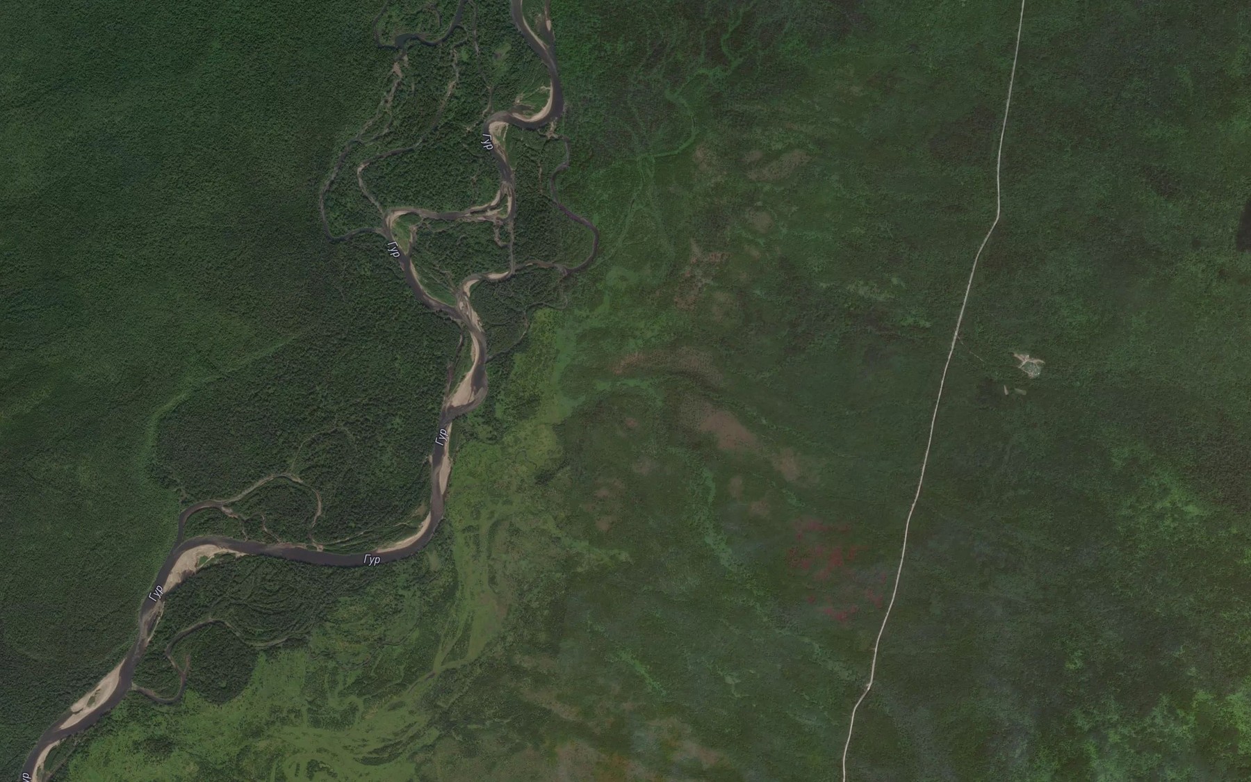 Satellite map of the Sitomi