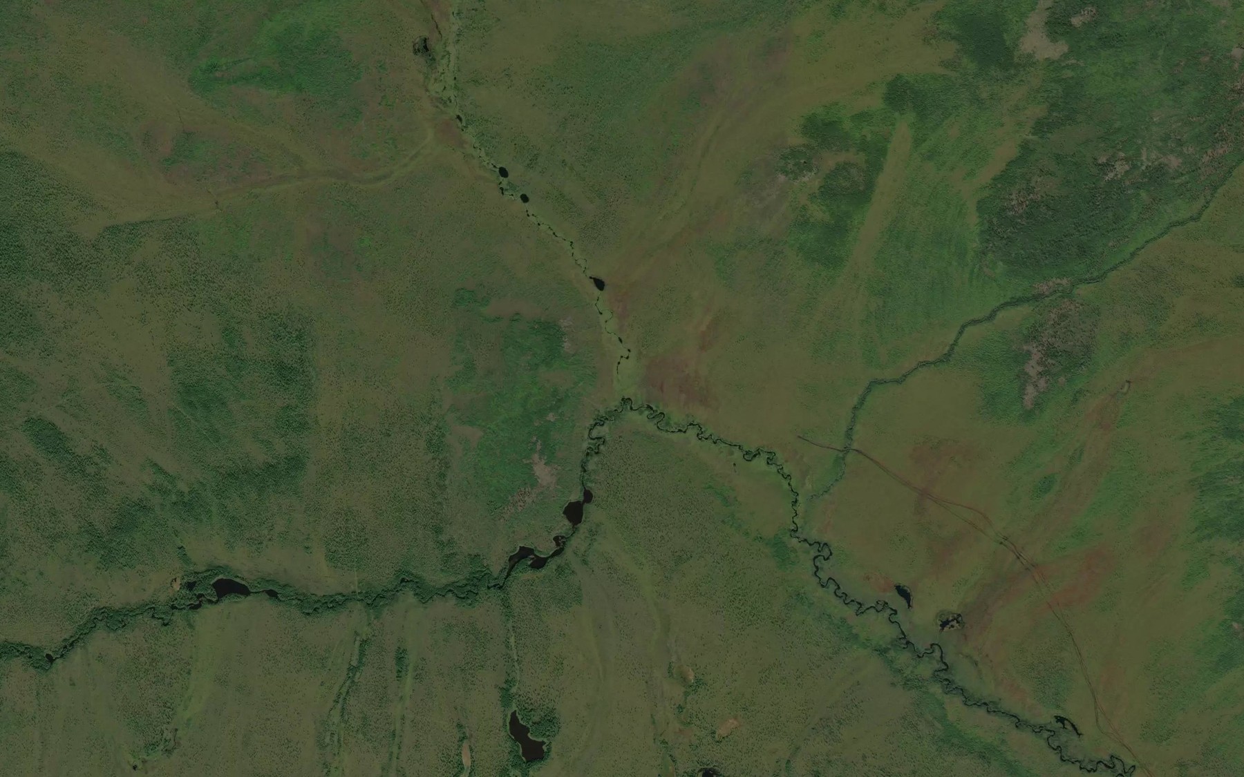 Satellite map of the Kigkandzhak