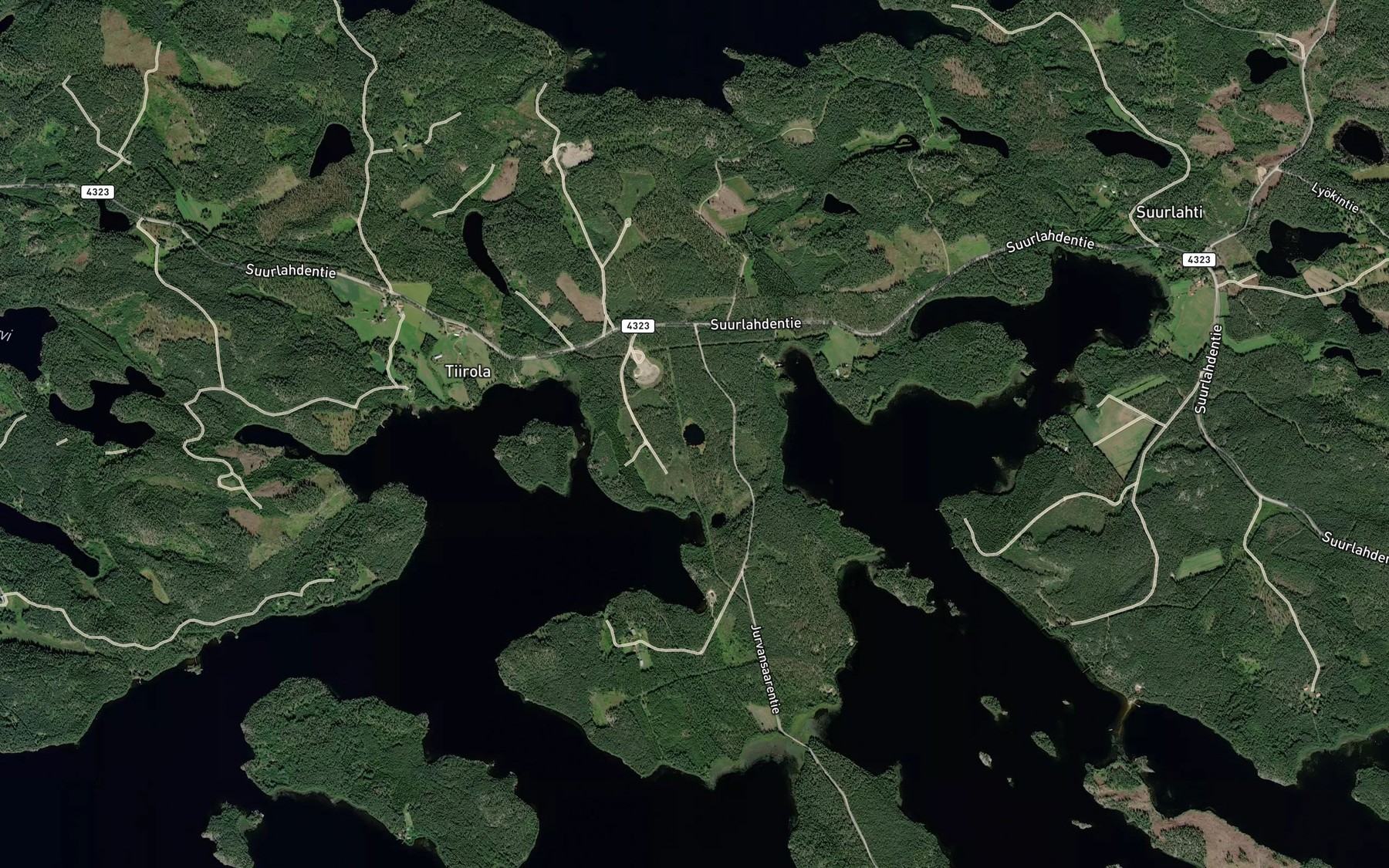 Satellite map of the Likolampi