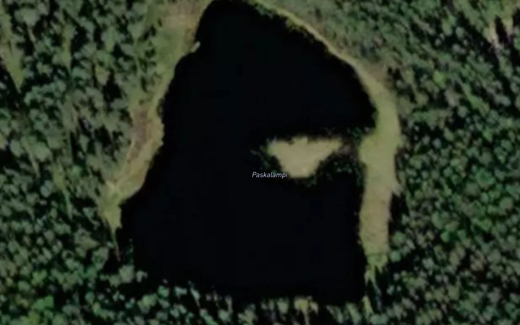 Satellite map of the Paskalampi