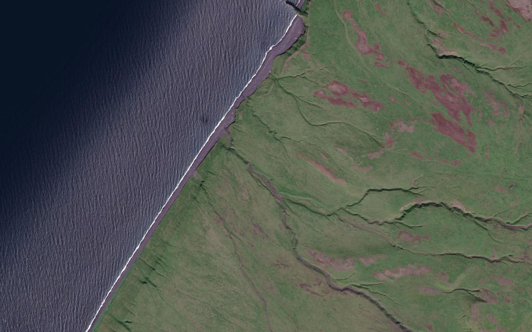 Satellite map of the Ginger Creek
