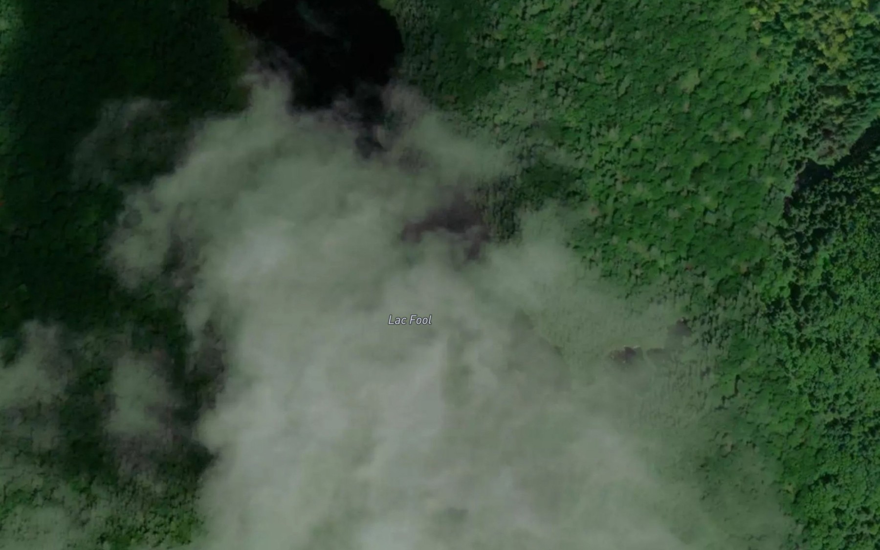 Satellite map of the Lac Fool