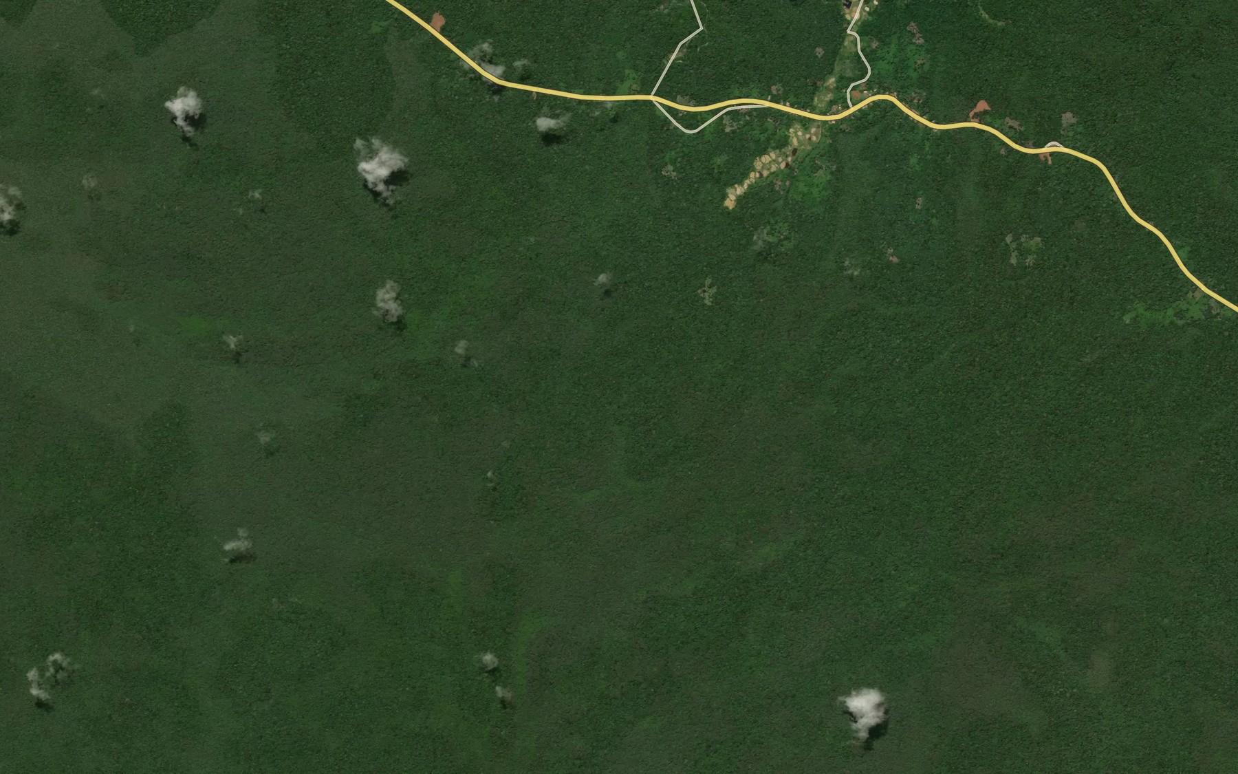 Satellite map of the Melaba