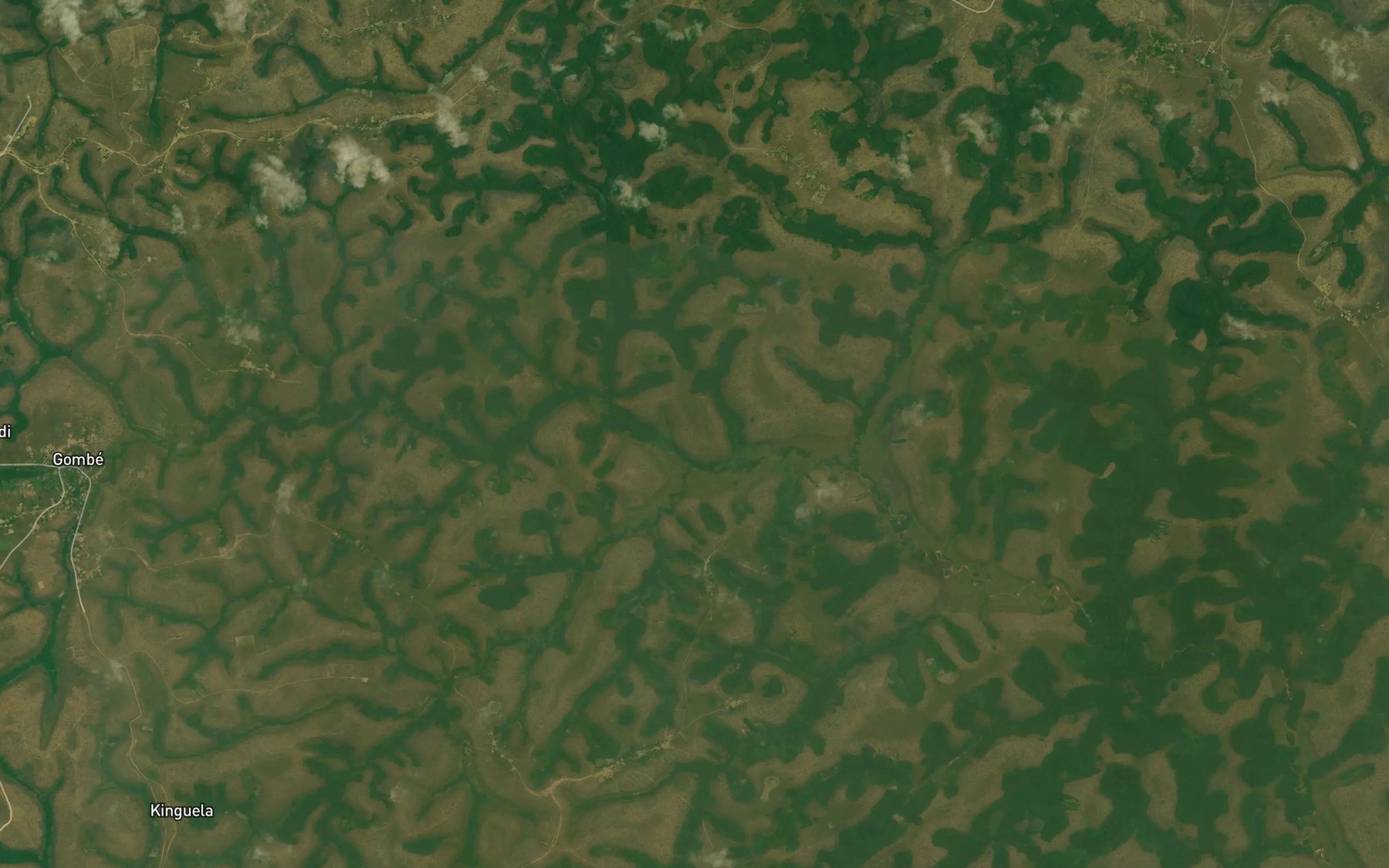 Satellite map of the Tsabaka
