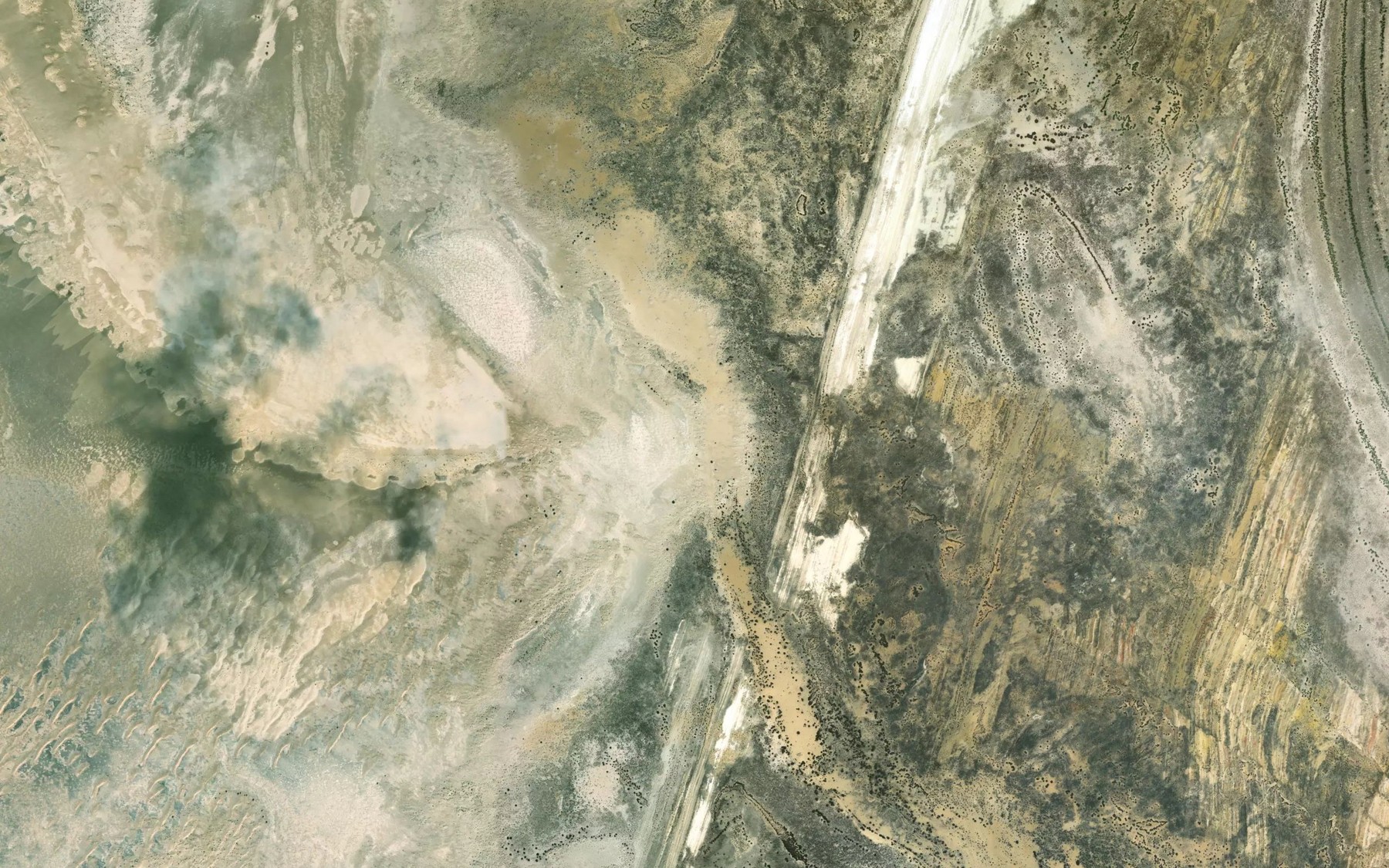 Satellite map of the Proliv Komsomol'skiy