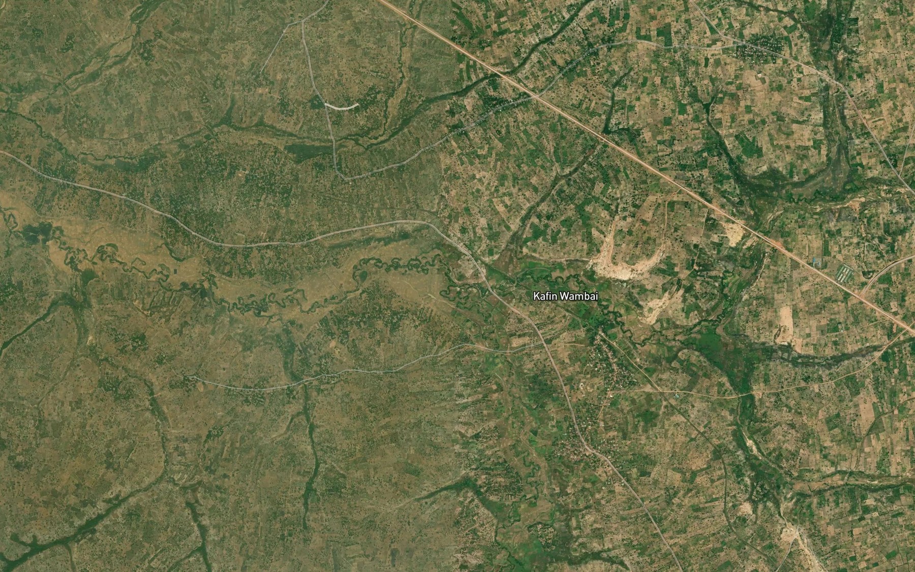 Satellite map of the Gwvamno