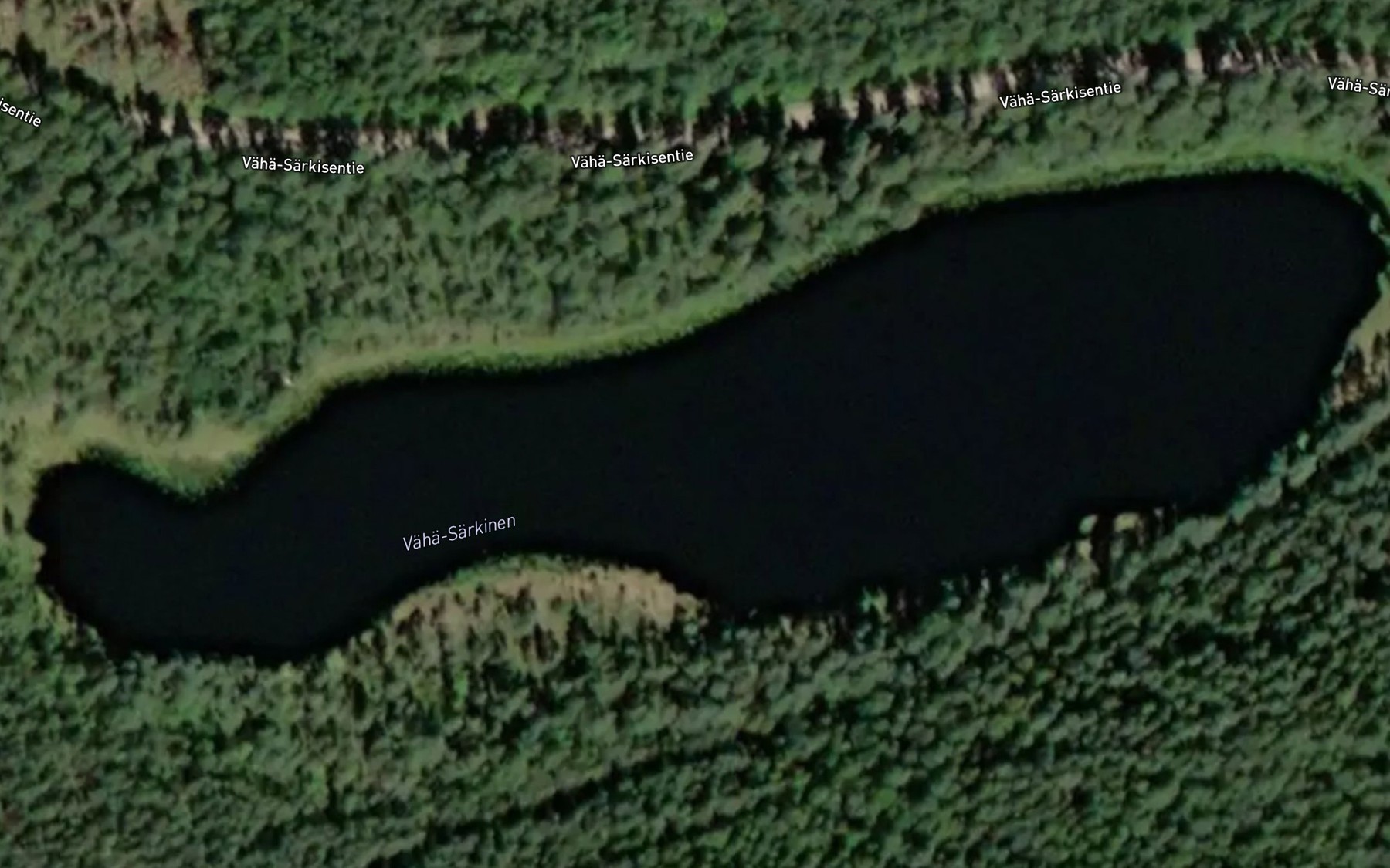 Satellite map of the Vaha-Sarkinen