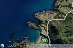 Satellite map of the Awaawaroa Stream
