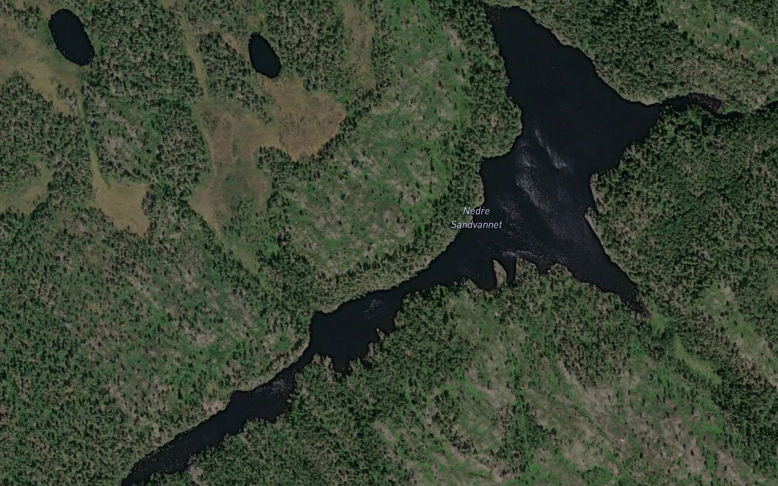 Sandvatnet,nedre