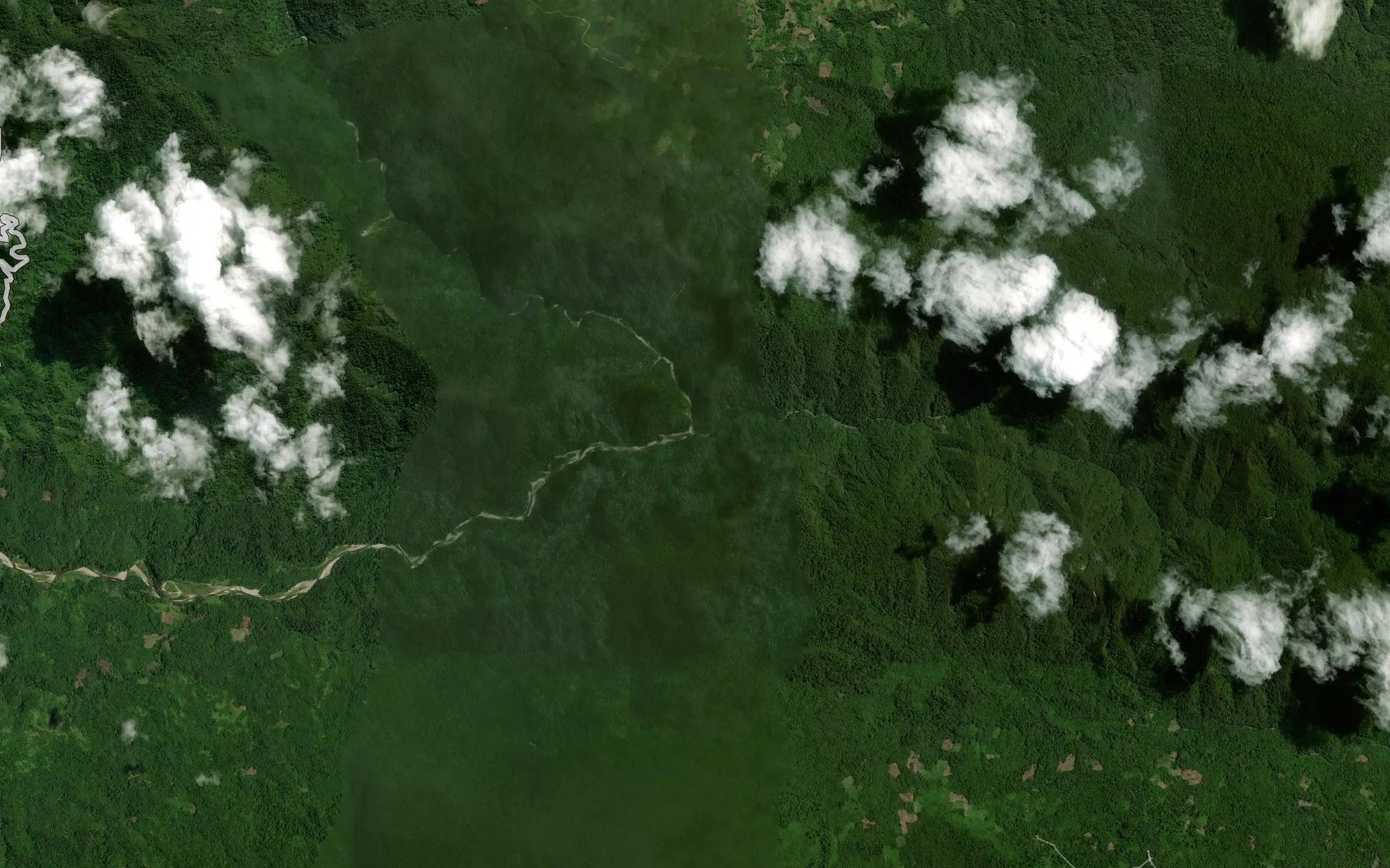 Satellite map of the Aek Pakurungan