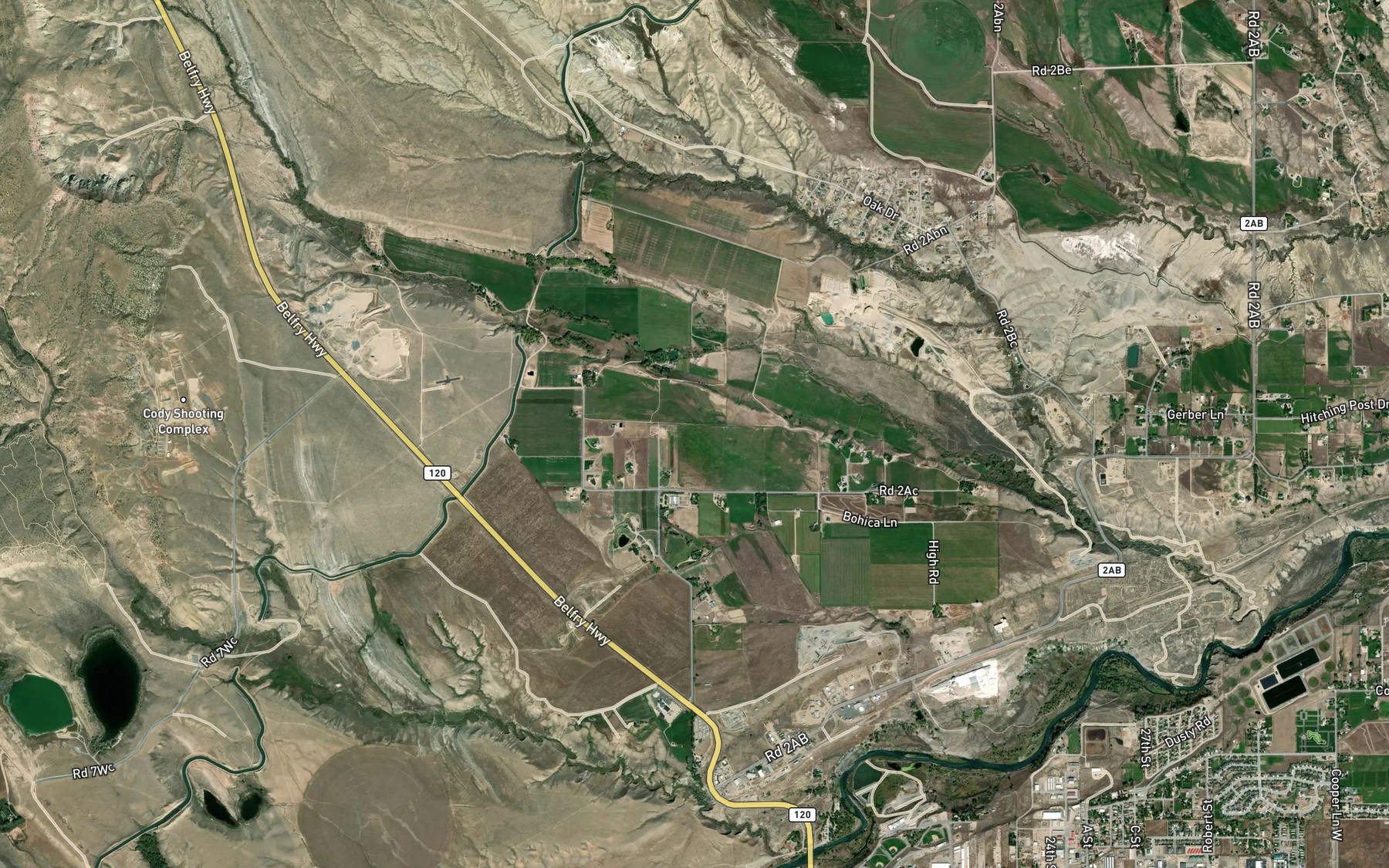 Satellite map of the Ditch H-28