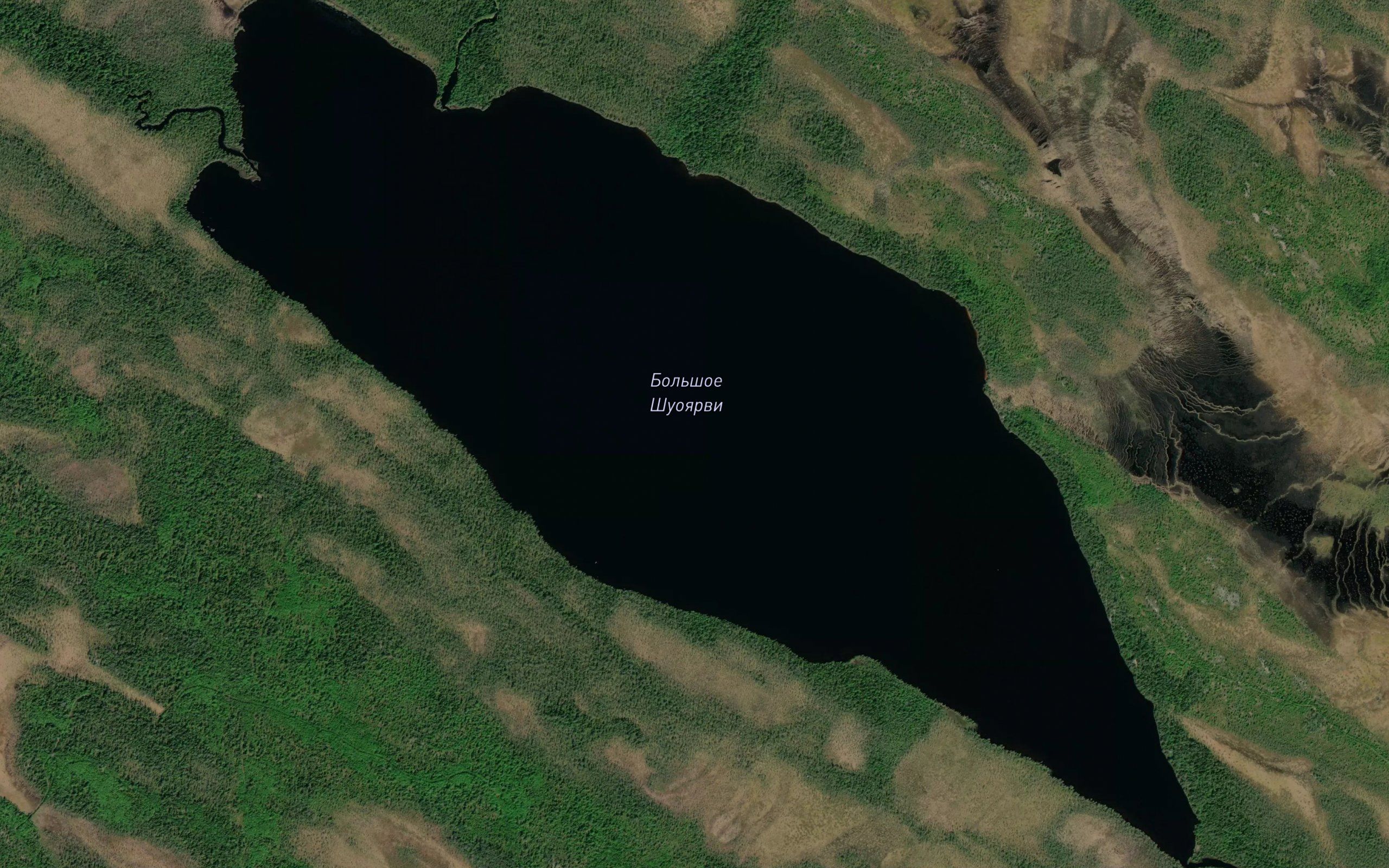 Ozero Bol'shoye Shuoyarvi