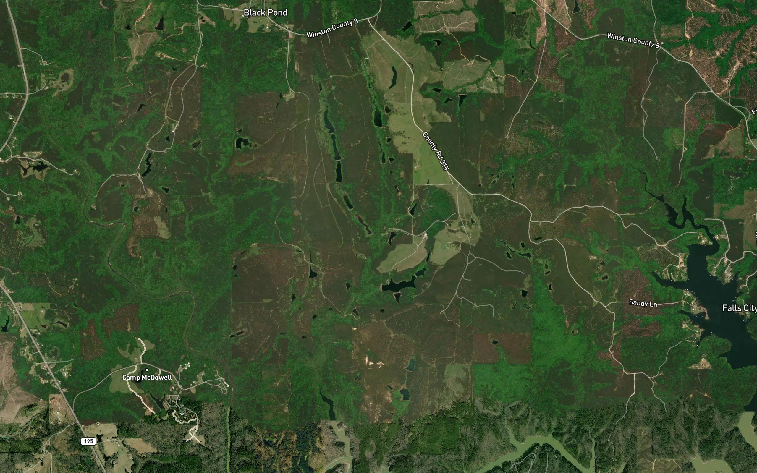 West Fork Caney Creek