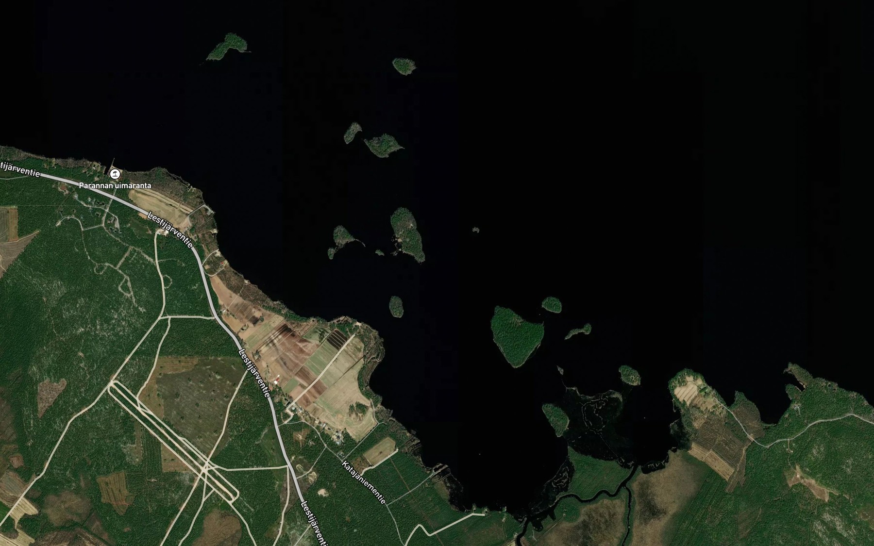 Satellite map of the Horsmankari