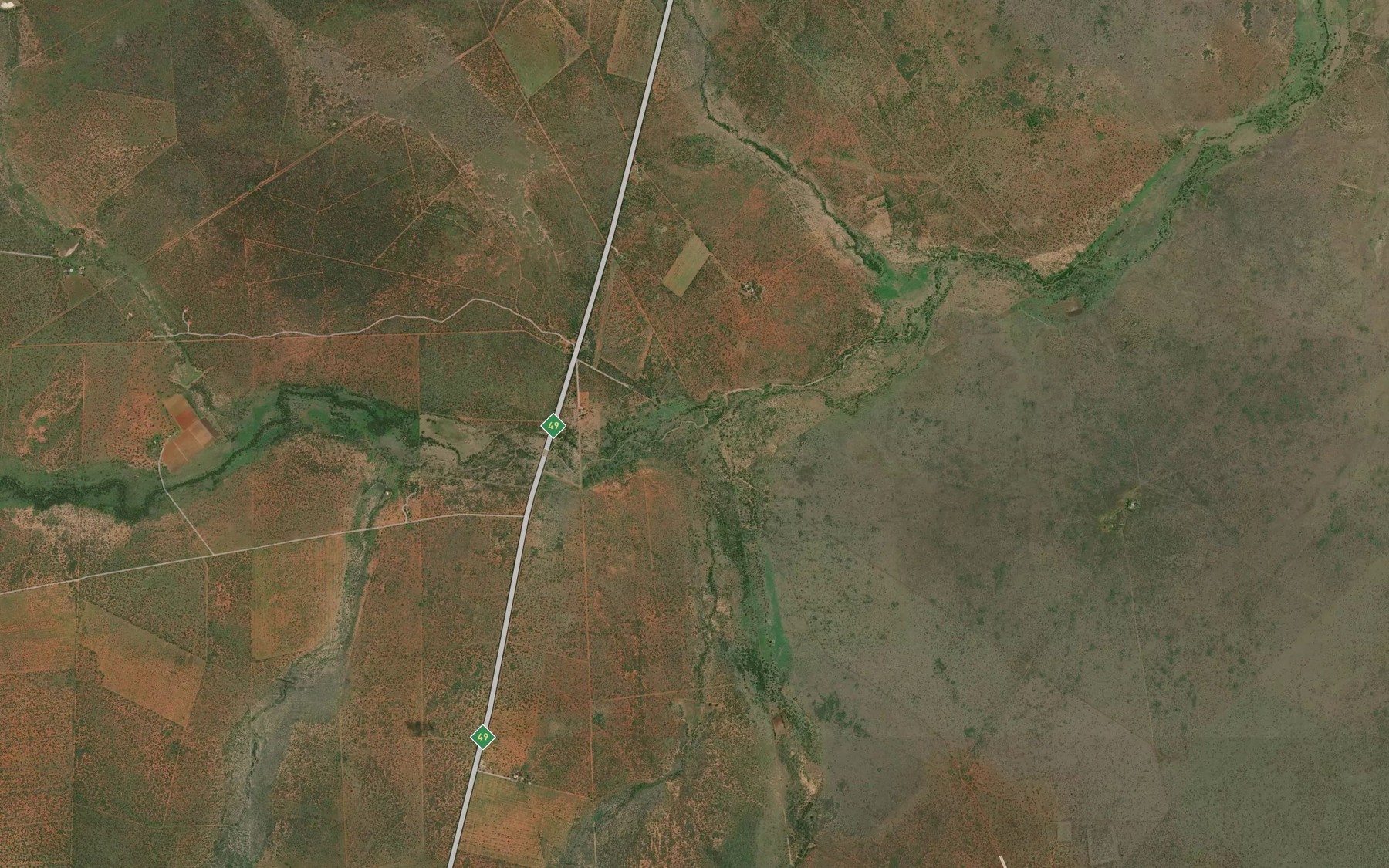 Satellite map of the Klipspruit