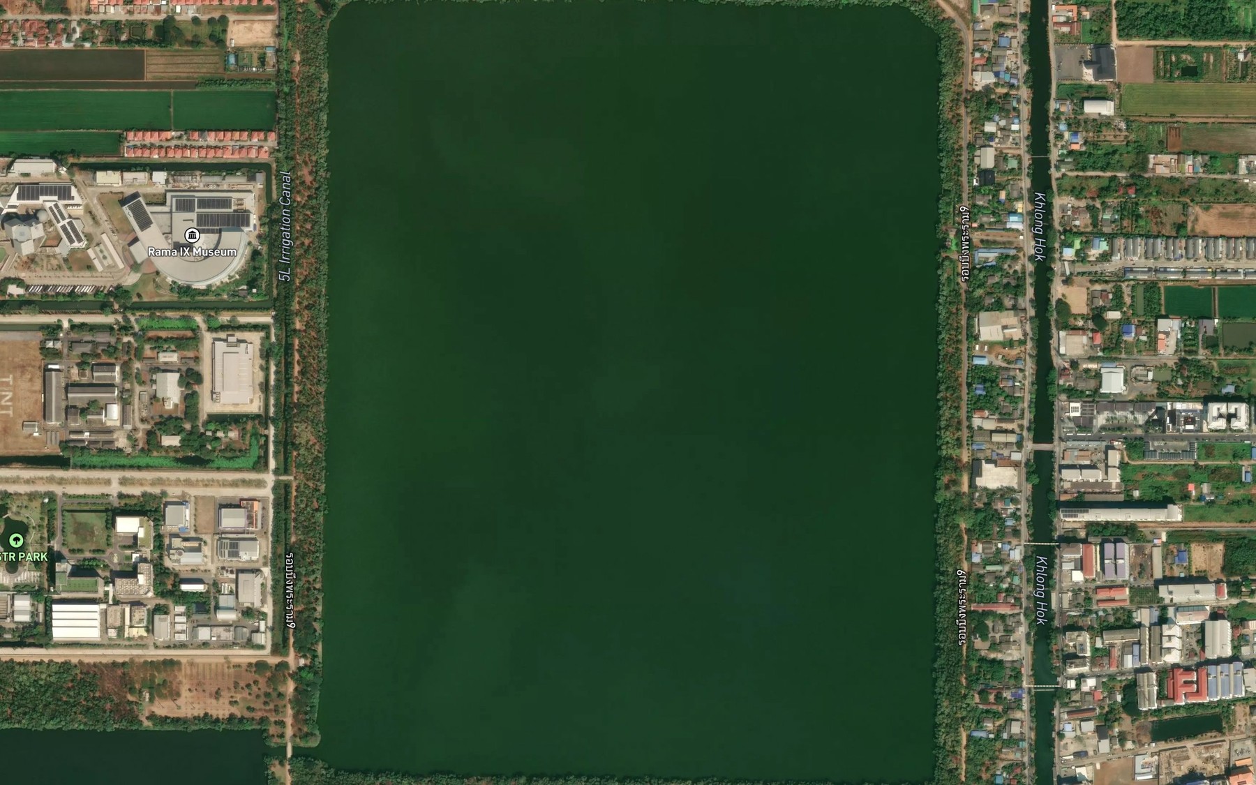 Satellite map of the Sa Kep Nam Phra Ram Kao