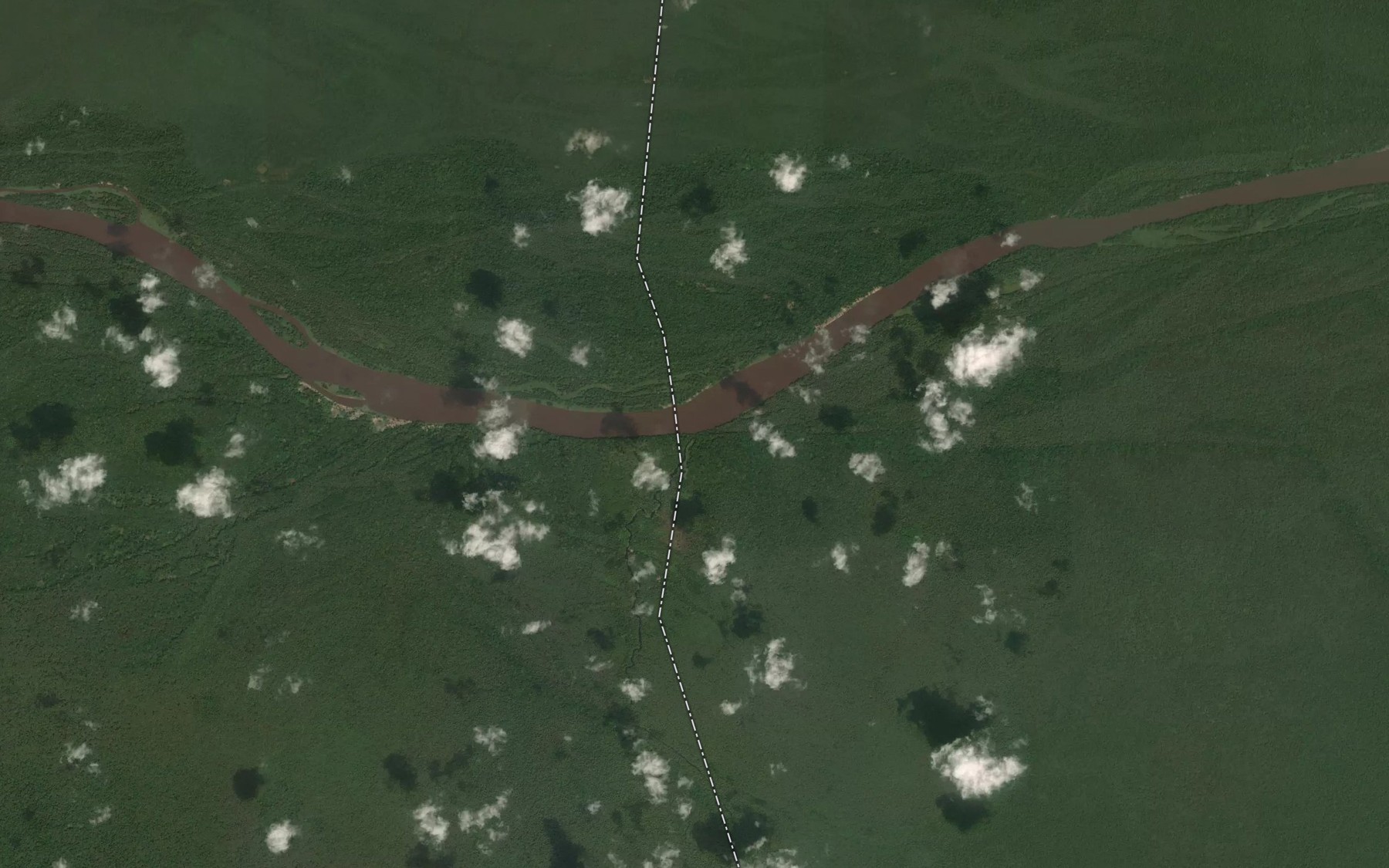 Satellite map of the Litoi