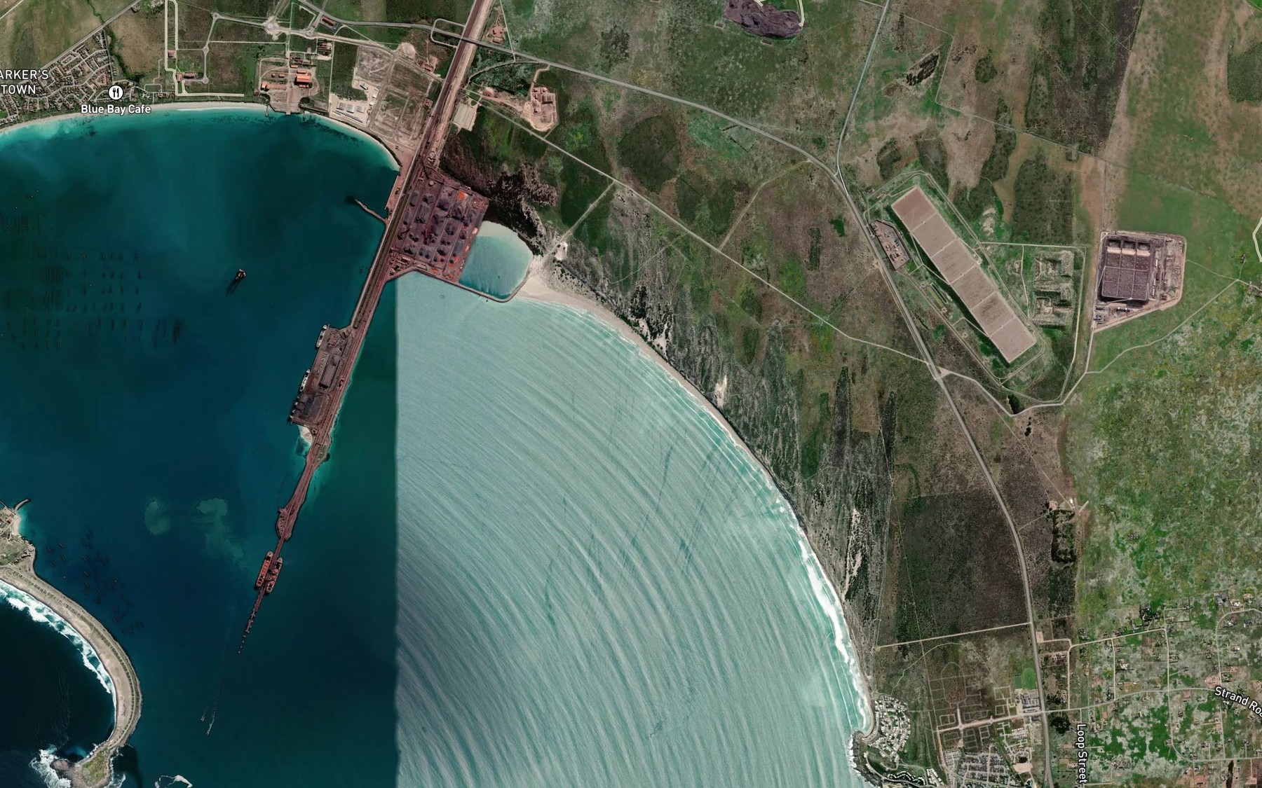 Satellite map of the Roman Bank