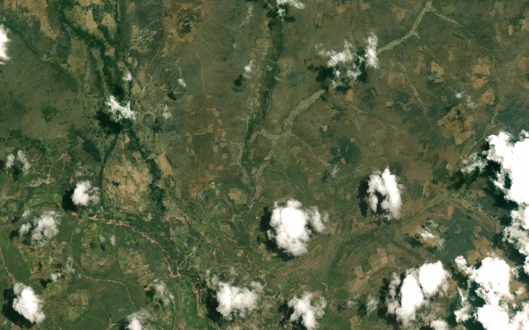Satellite map of the Rafin Burogon Sarkin Hausawa