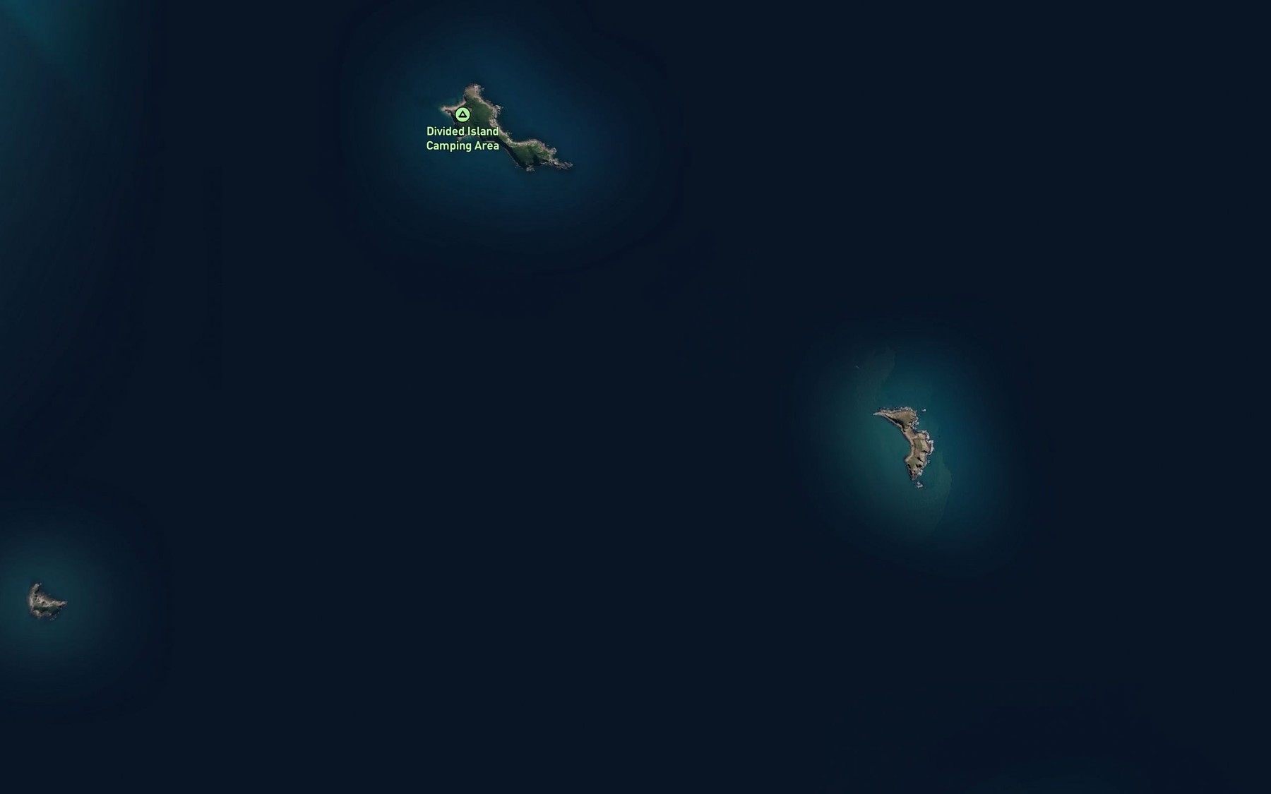 Satellite map of the Hedlow Creek