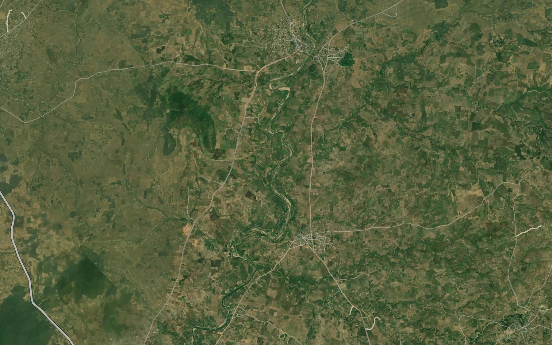 Satellite map of the River Pa Babba