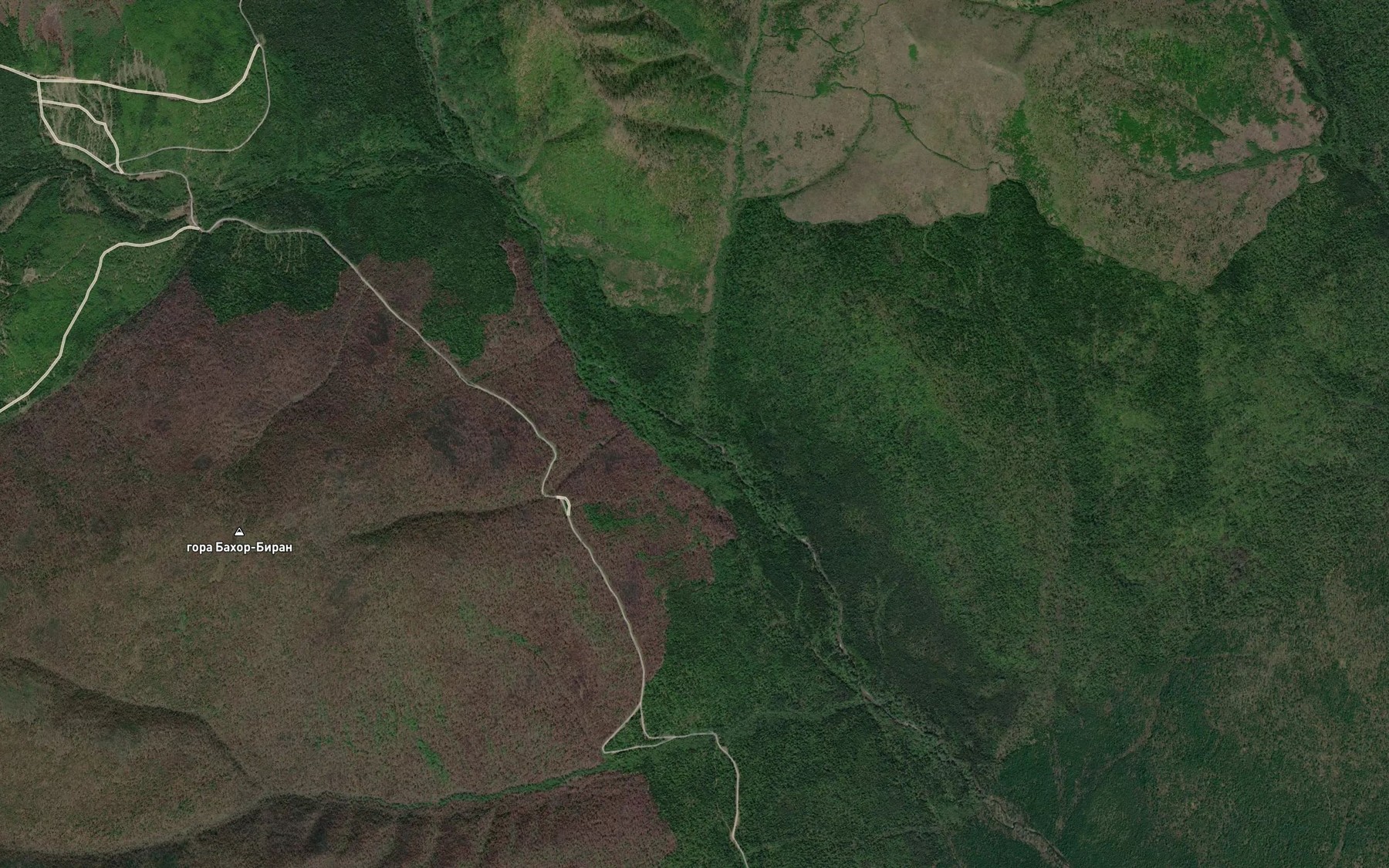 Satellite map of the Pyankovik-Biran