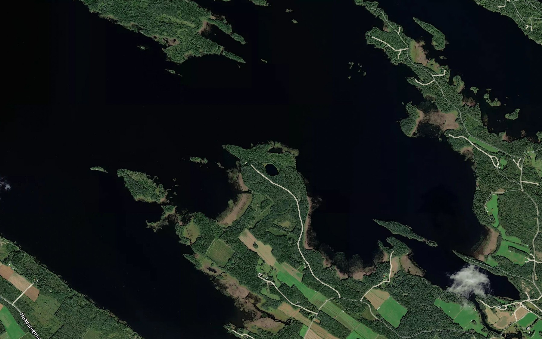Satellite map of the Ritolampi