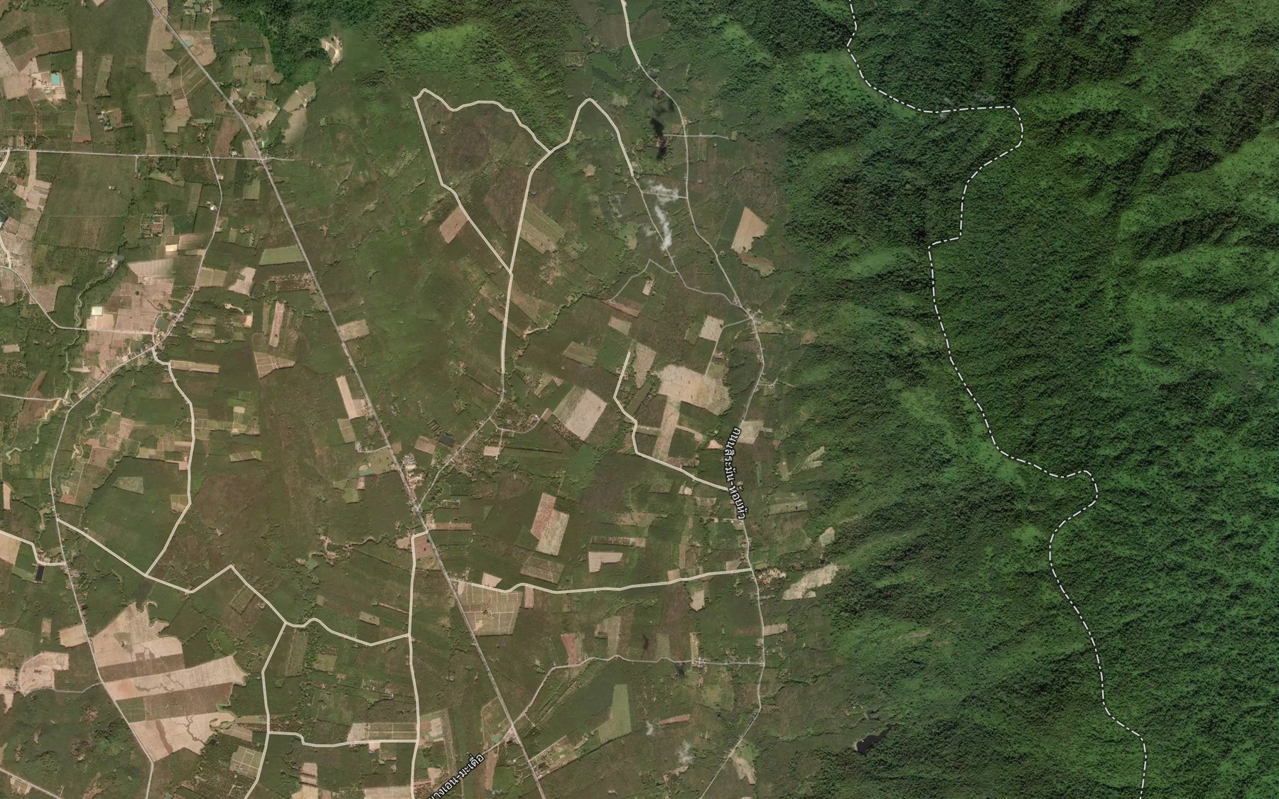 Satellite map of the Ang Kep Nam Sap Charoen