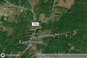 Satellite map of the West Branch Eastern River