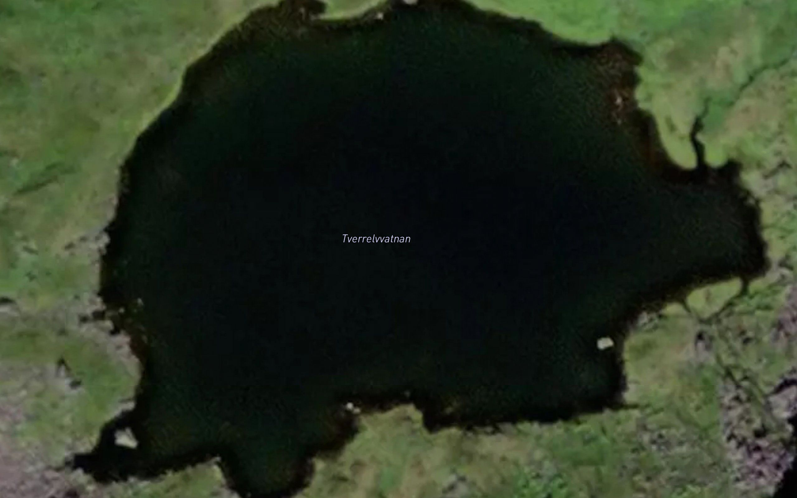 Tverrelvvatnan