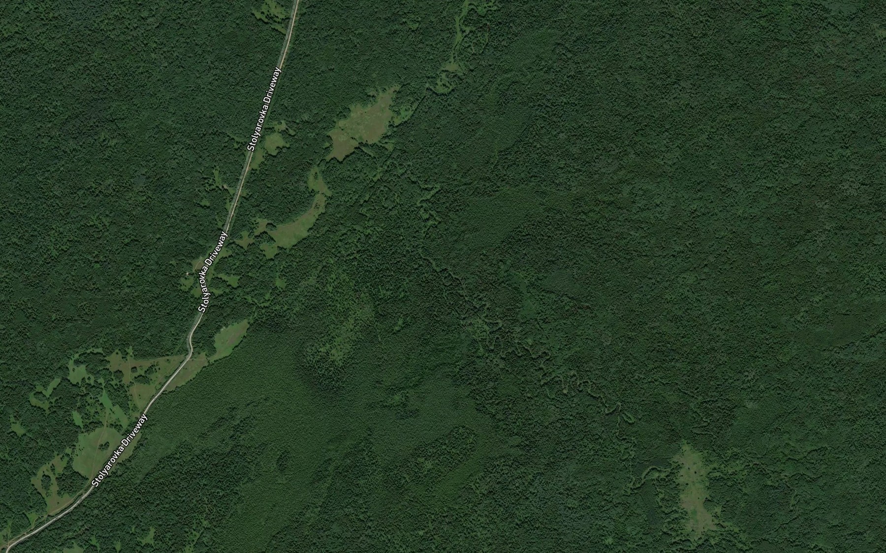 Satellite map of the Krivaya