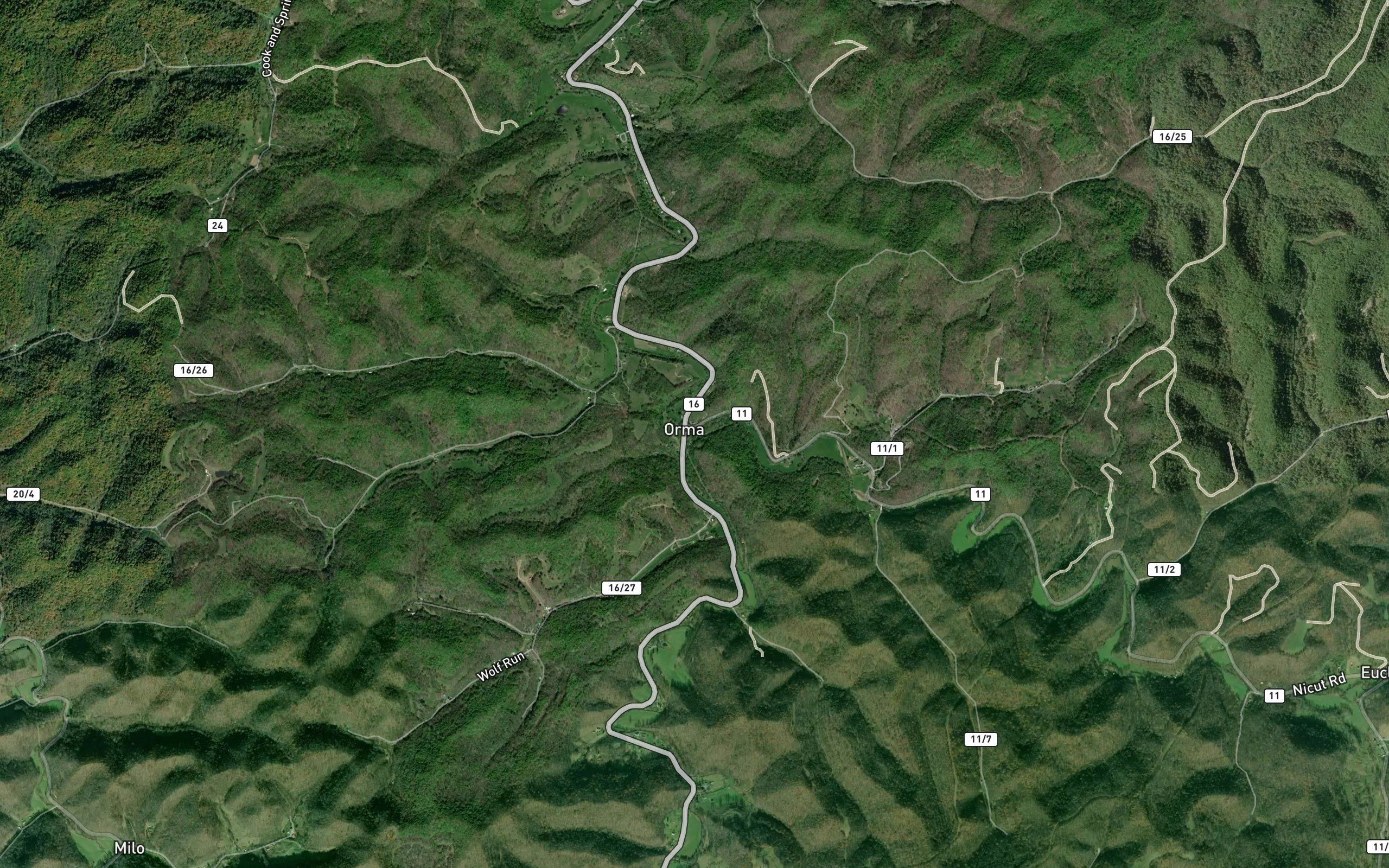 Left Fork West Fork Little Kanawha River