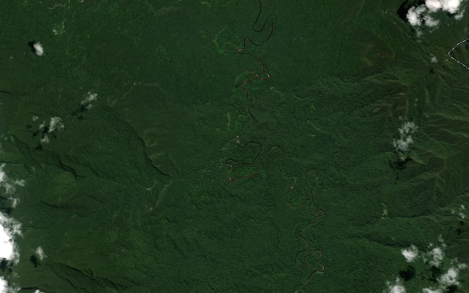 Satellite map of the Quebrada Don Armin