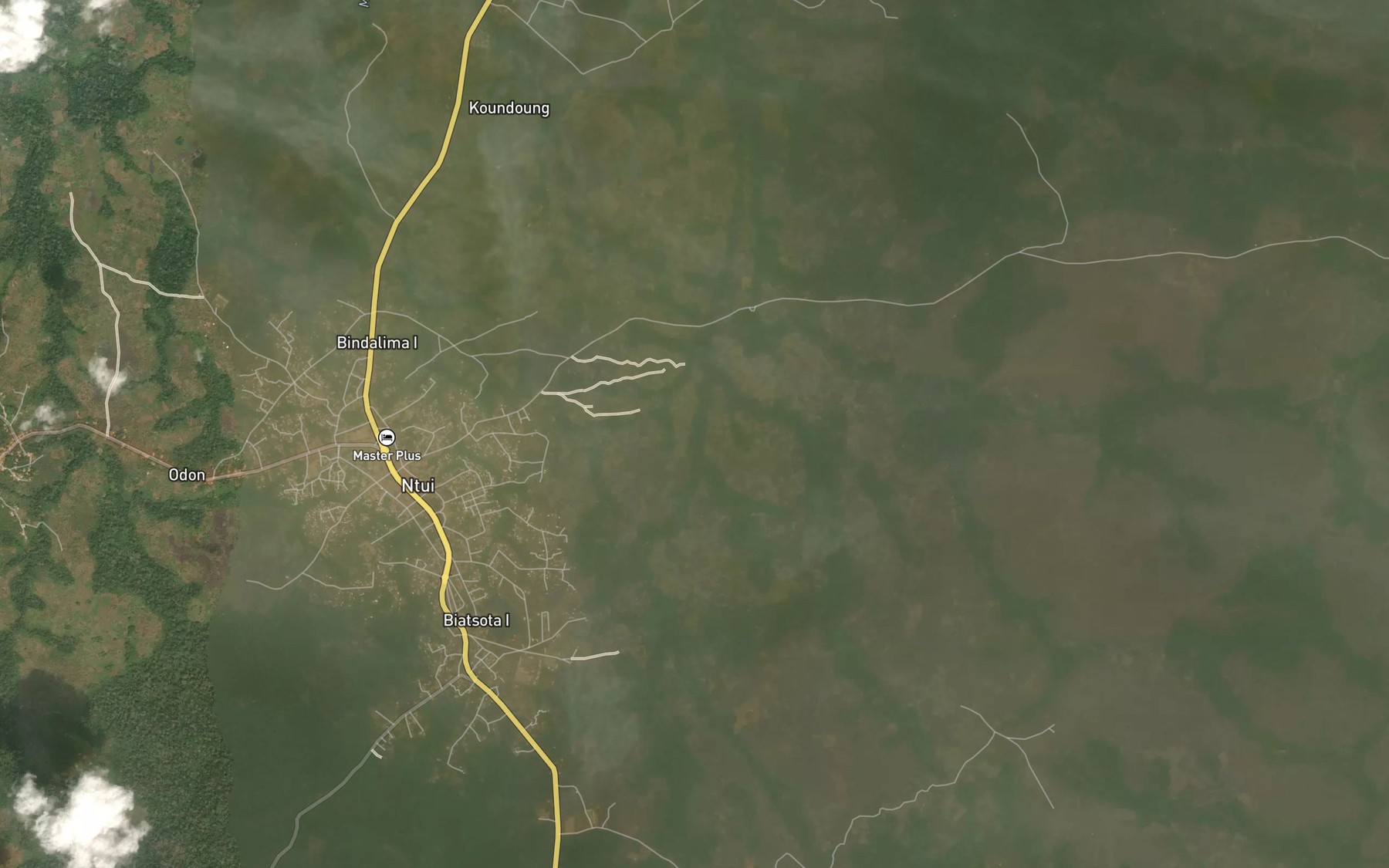 Satellite map of the Binoungo