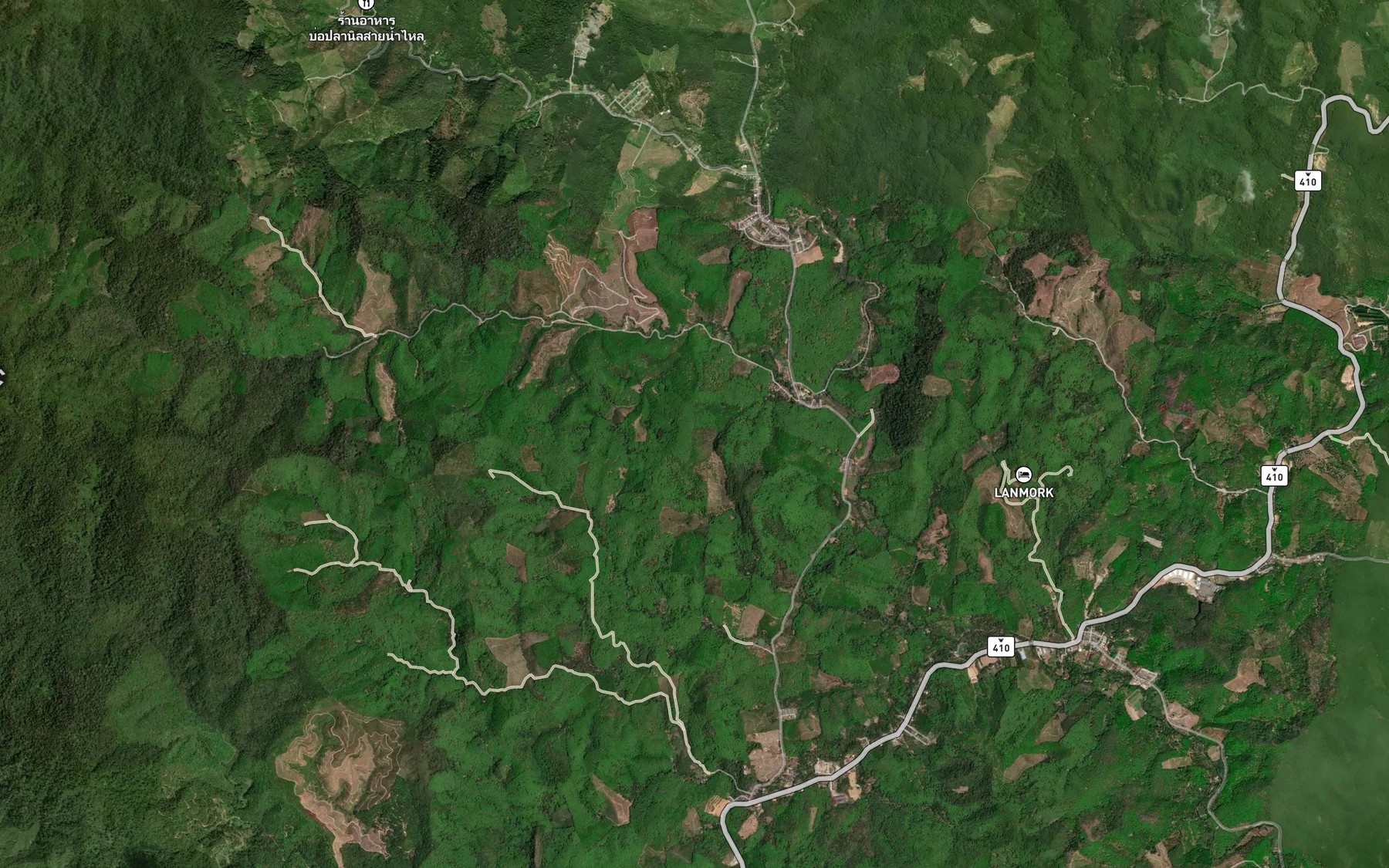 Satellite map of the Ai Sao