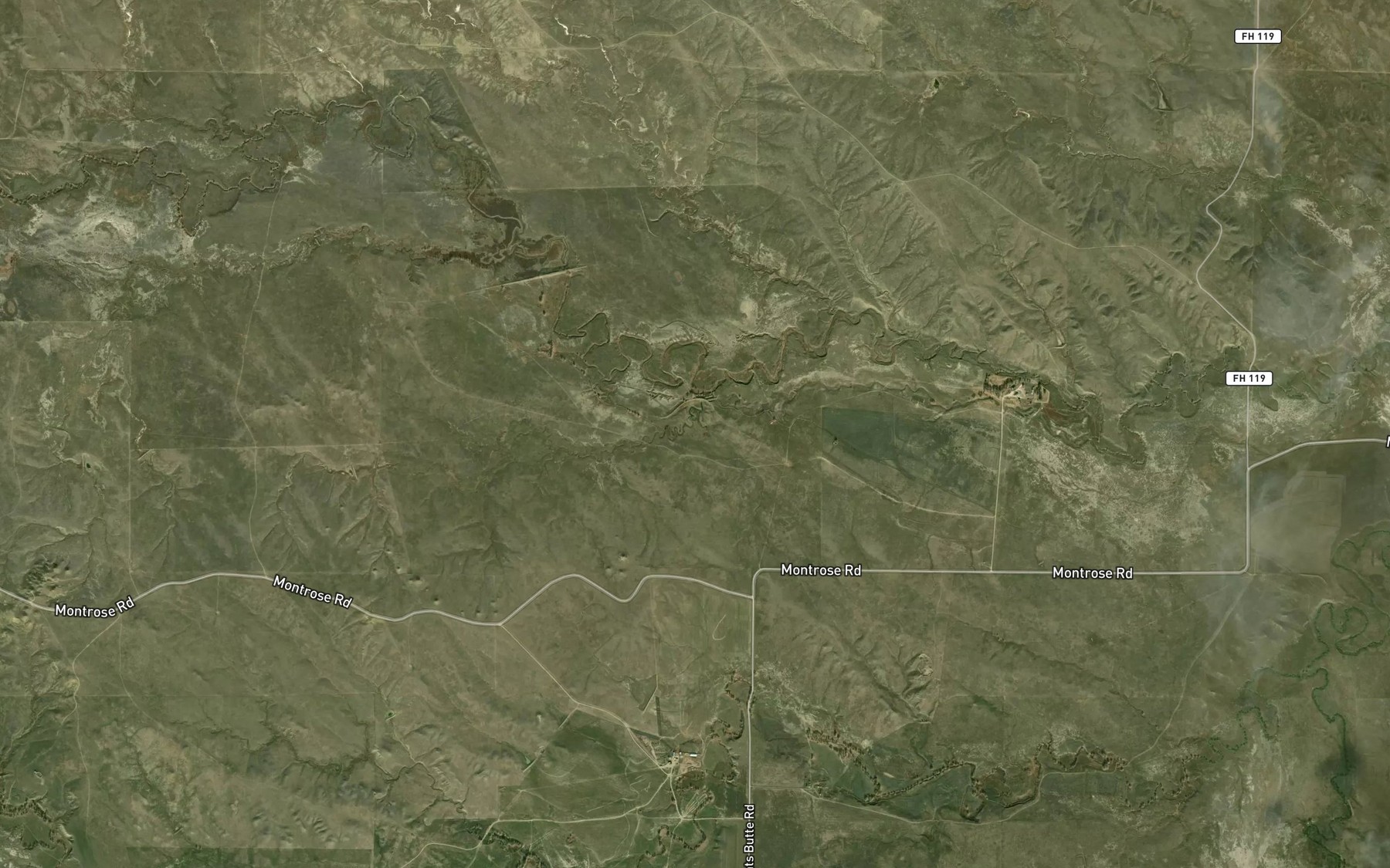 Satellite map of the Lower Jordan Reservoir