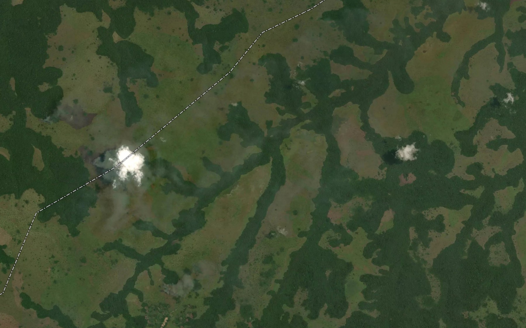 Satellite map of the Passa