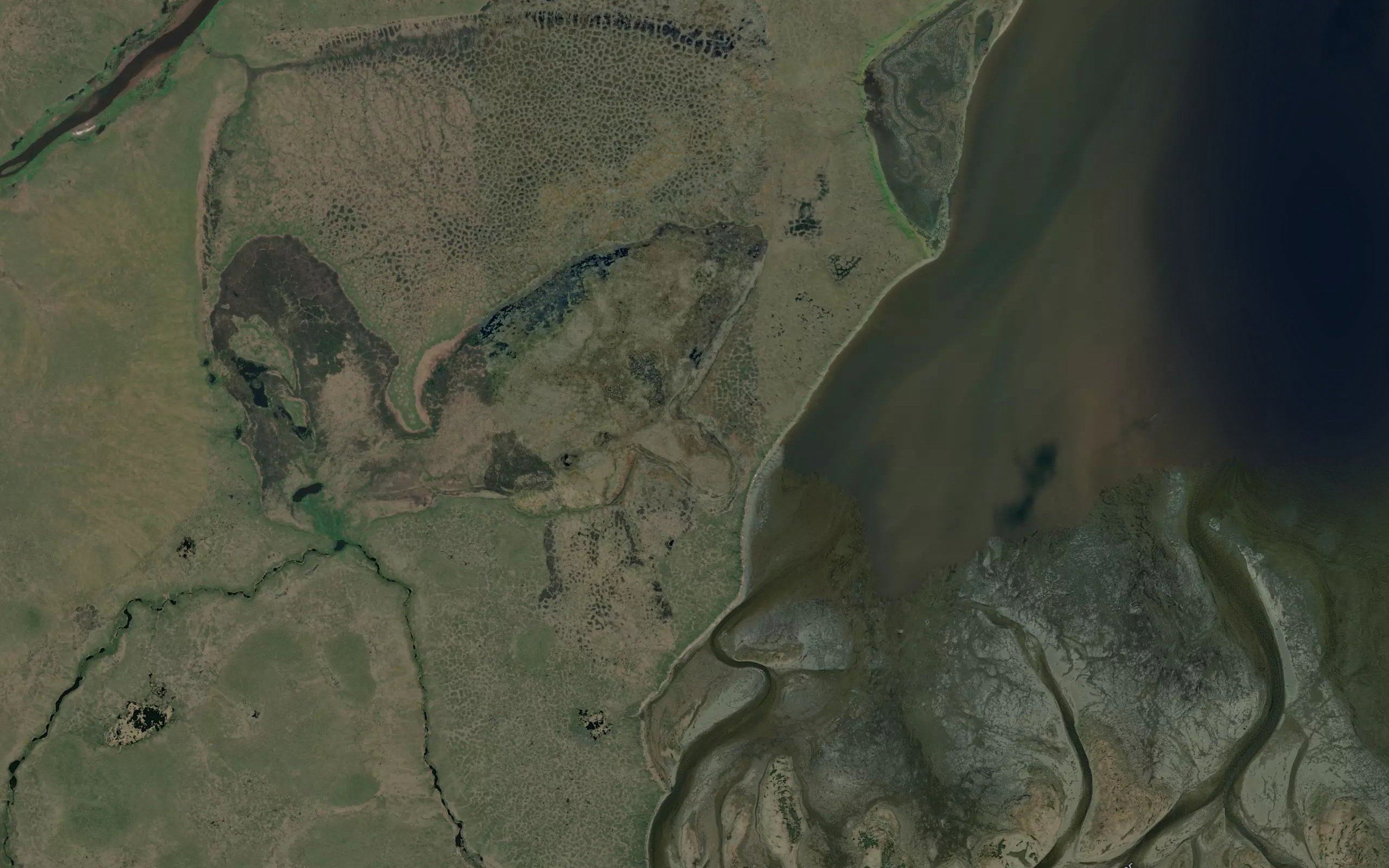 Mud Creek Channel Kiwalik River