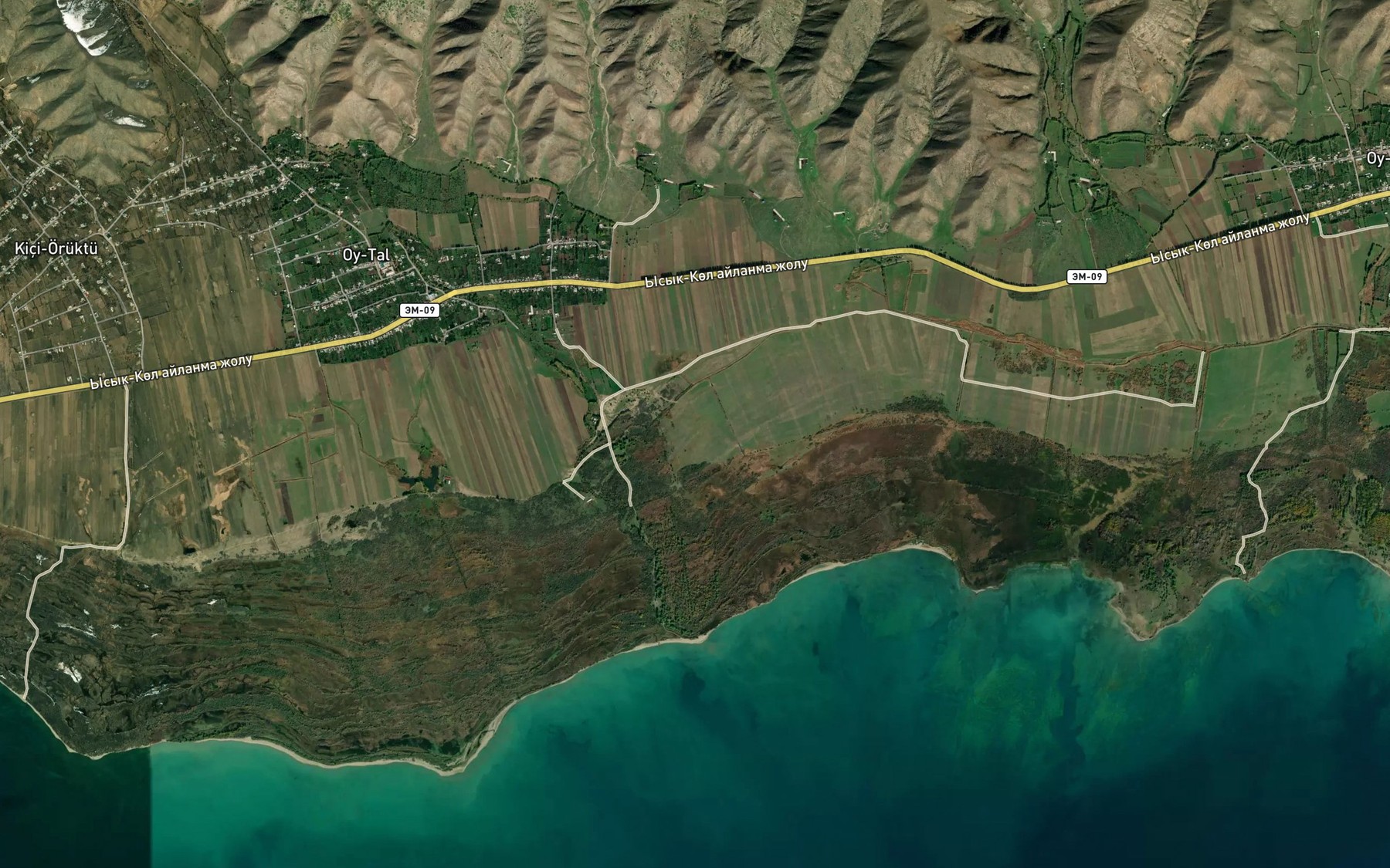 Satellite map of the Uytalka