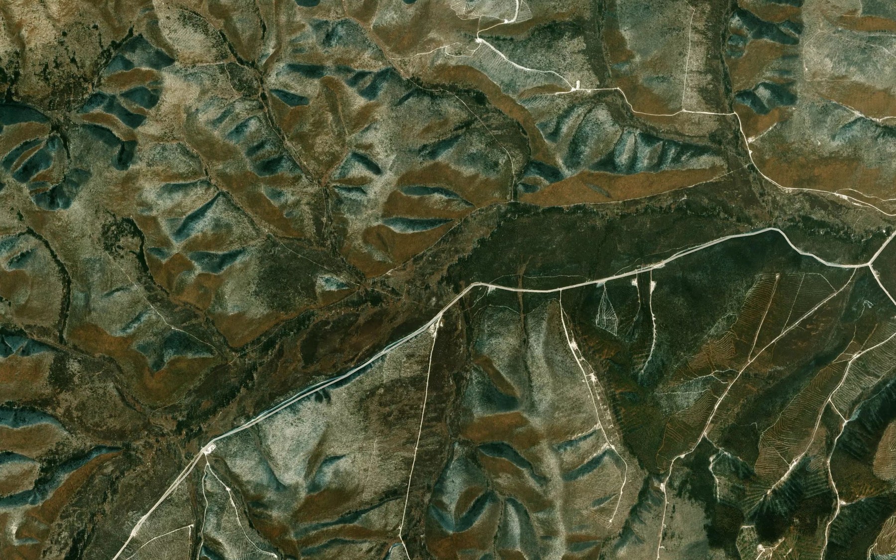 Satellite map of the Zverinyy