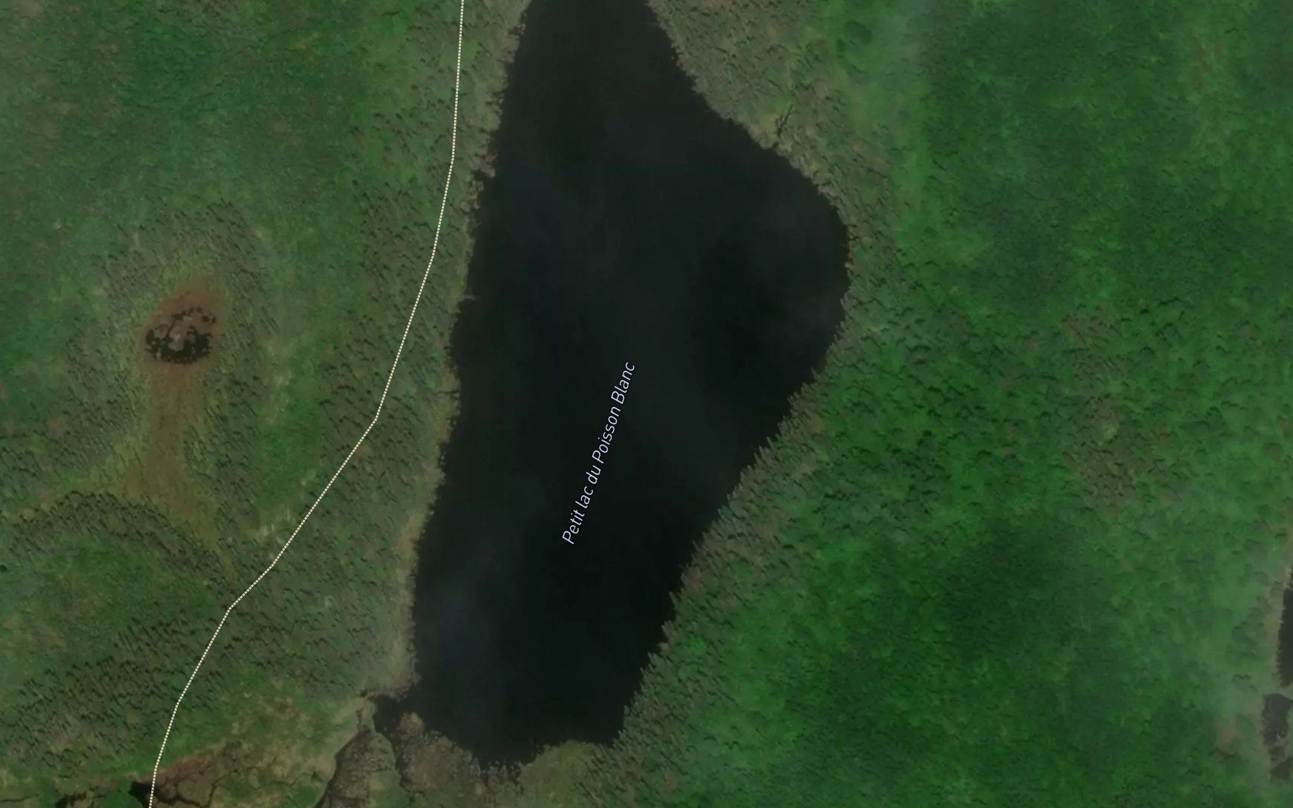 Petit lac du Poisson Blanc