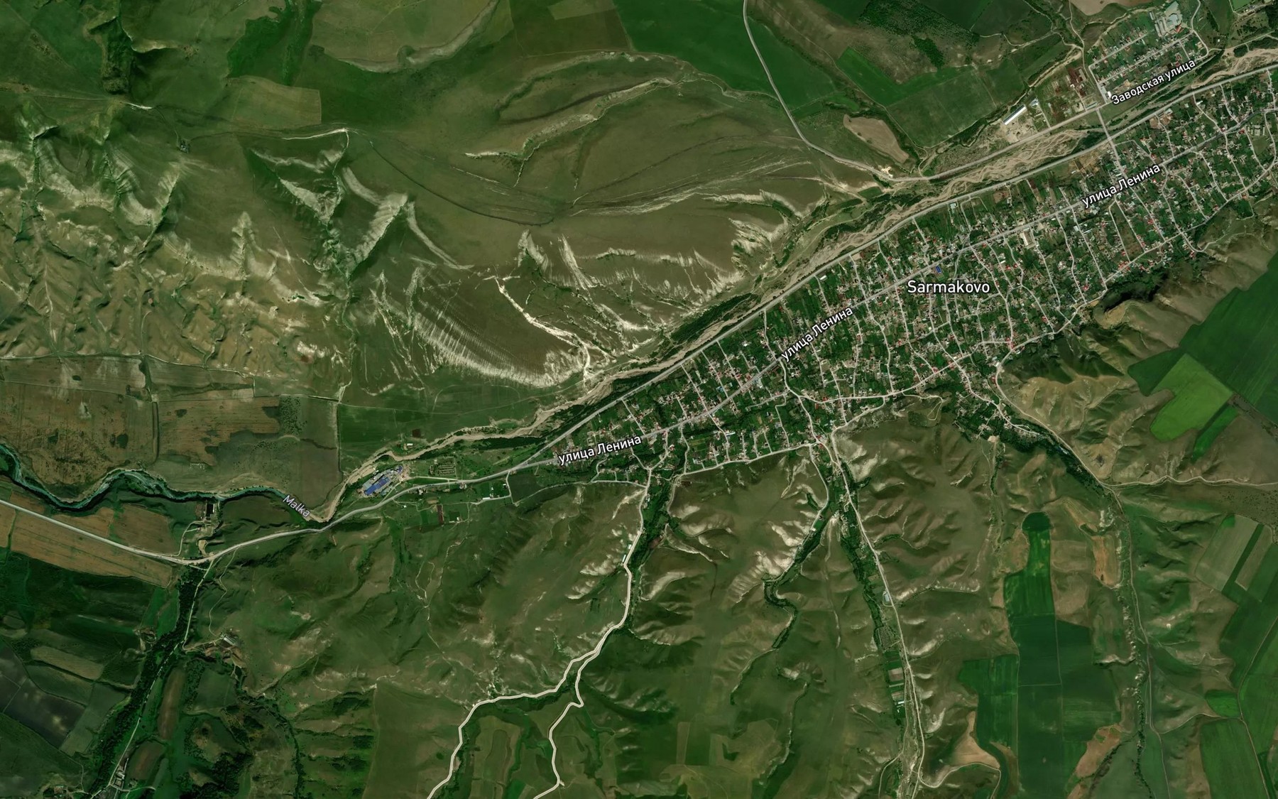 Satellite map of the Atu-Kocheyuko