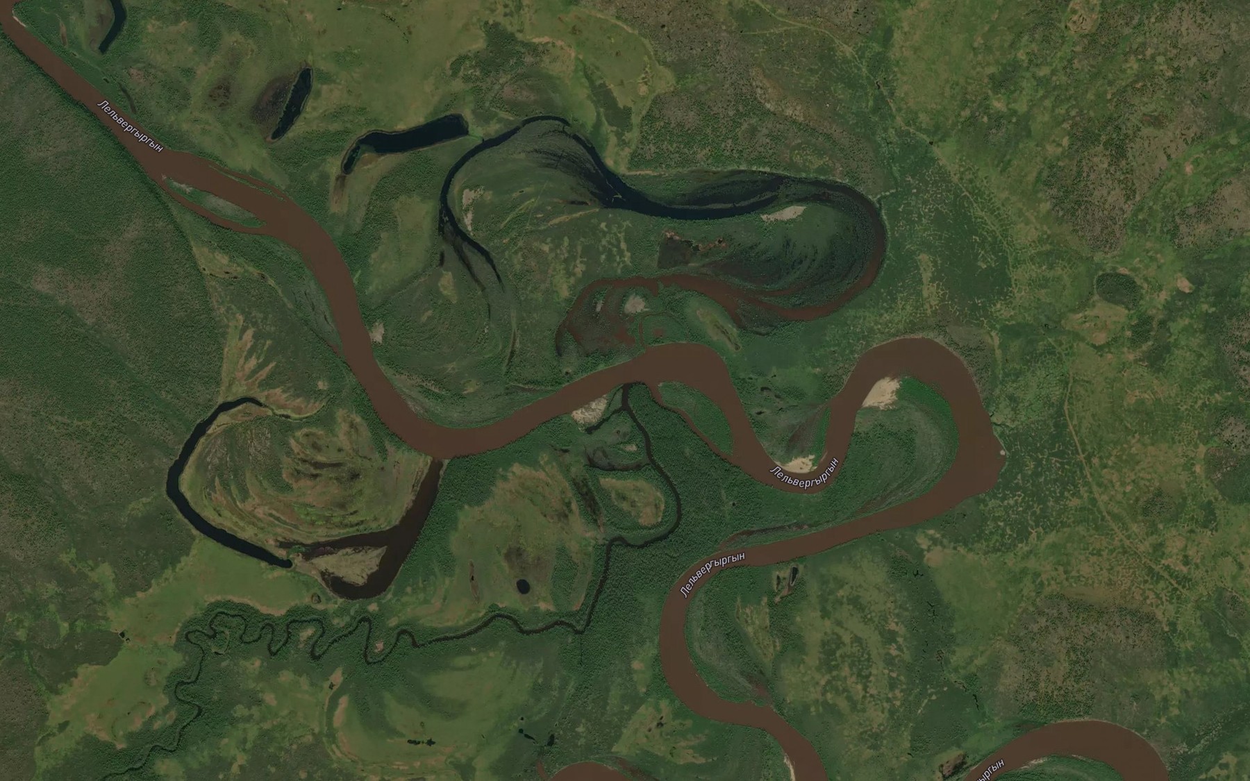 Satellite map of the Konagty