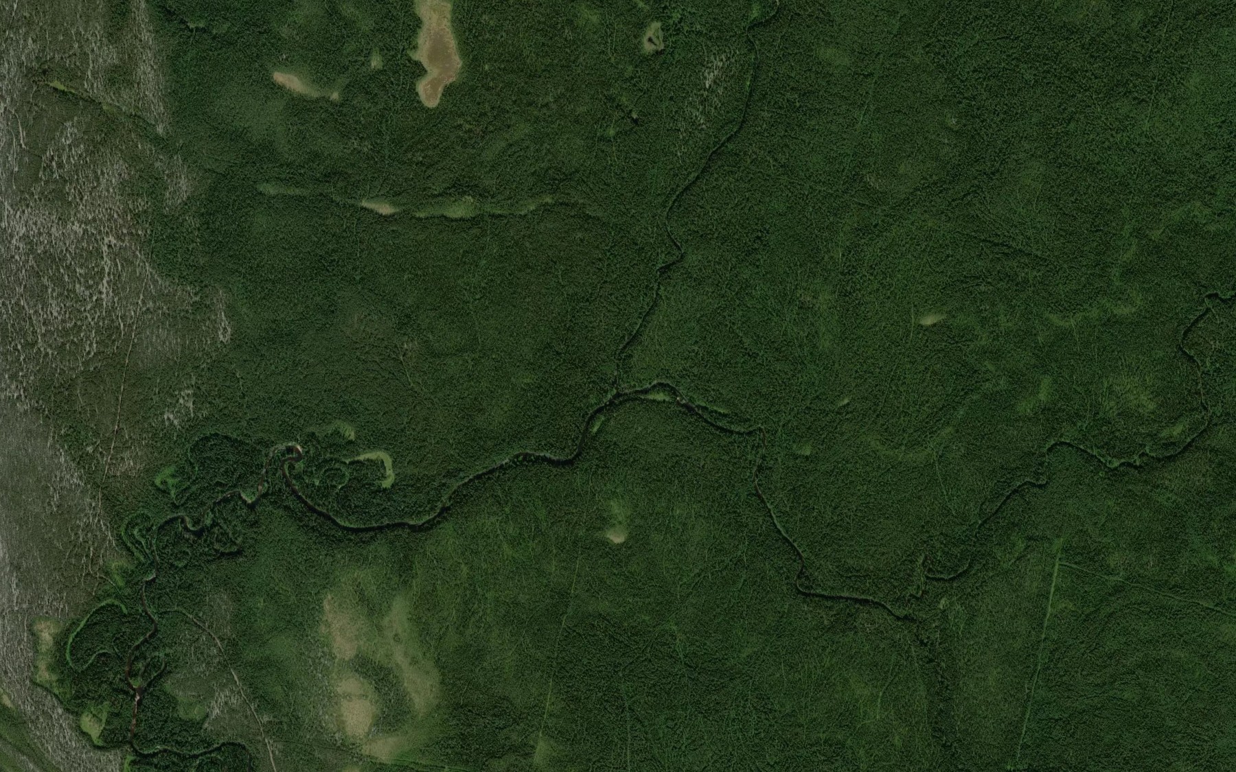 Satellite map of the Voyvozh